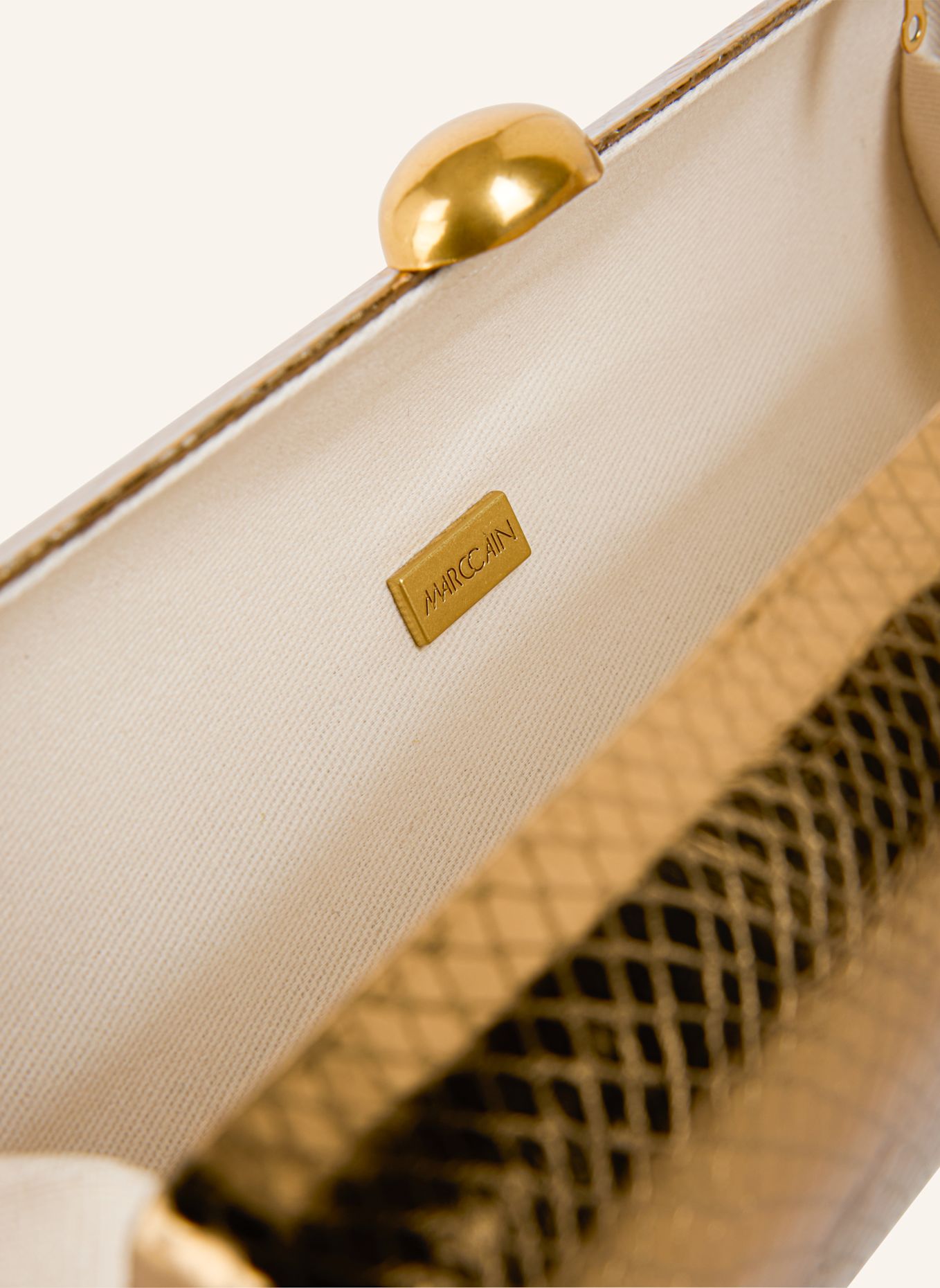 MARC CAIN Clutch: GOLD