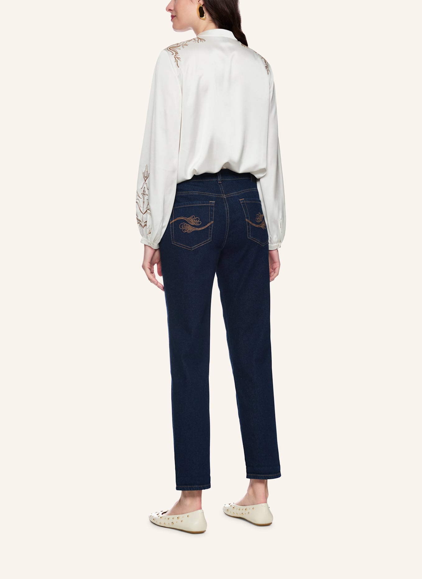 MARC CAIN Jeans RIAD: DUNKELBLAU