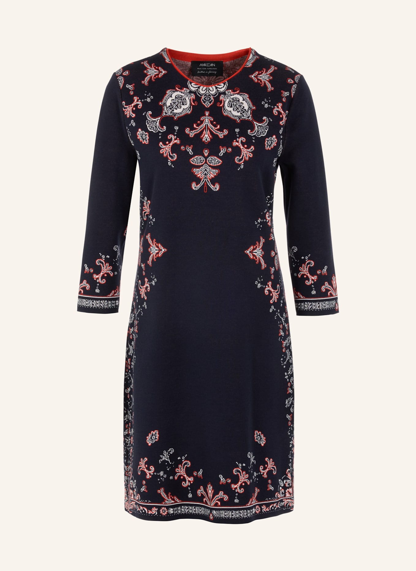 MARC CAIN Kleid: DUNKELBLAU