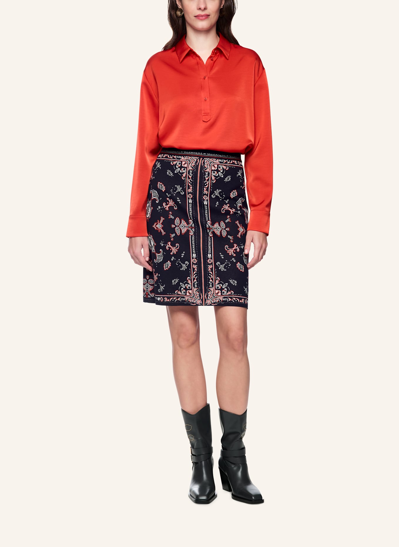 MARC CAIN Rock: DUNKELBLAU