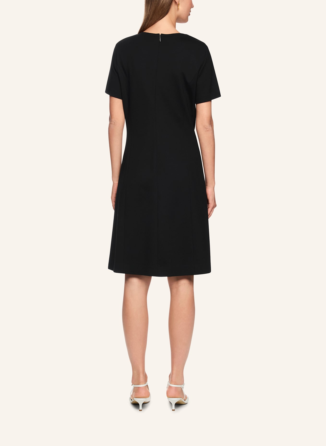 MARC CAIN Jerseykleid: SCHWARZ