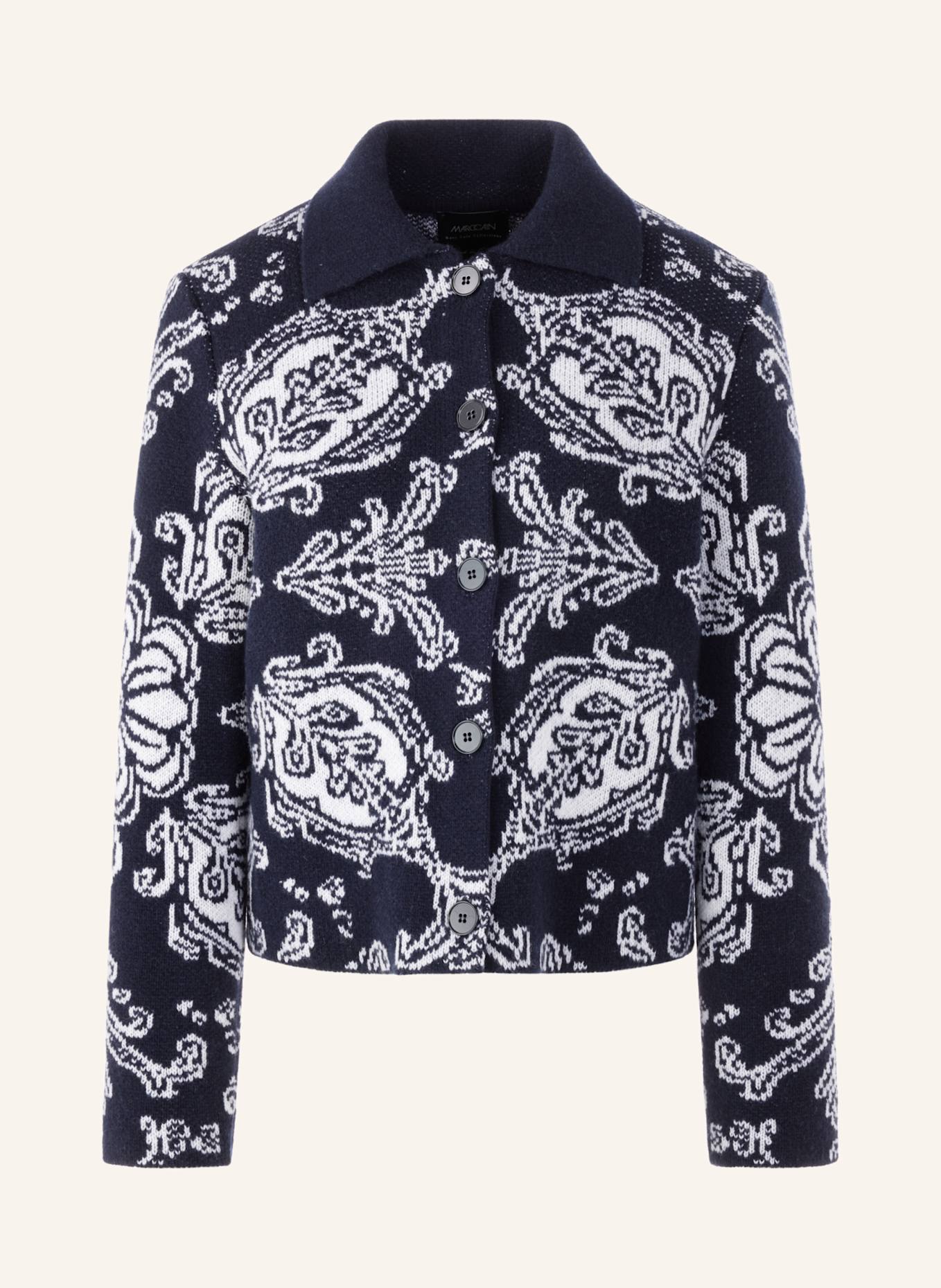 MARC CAIN Cardigan: DUNKELBLAU