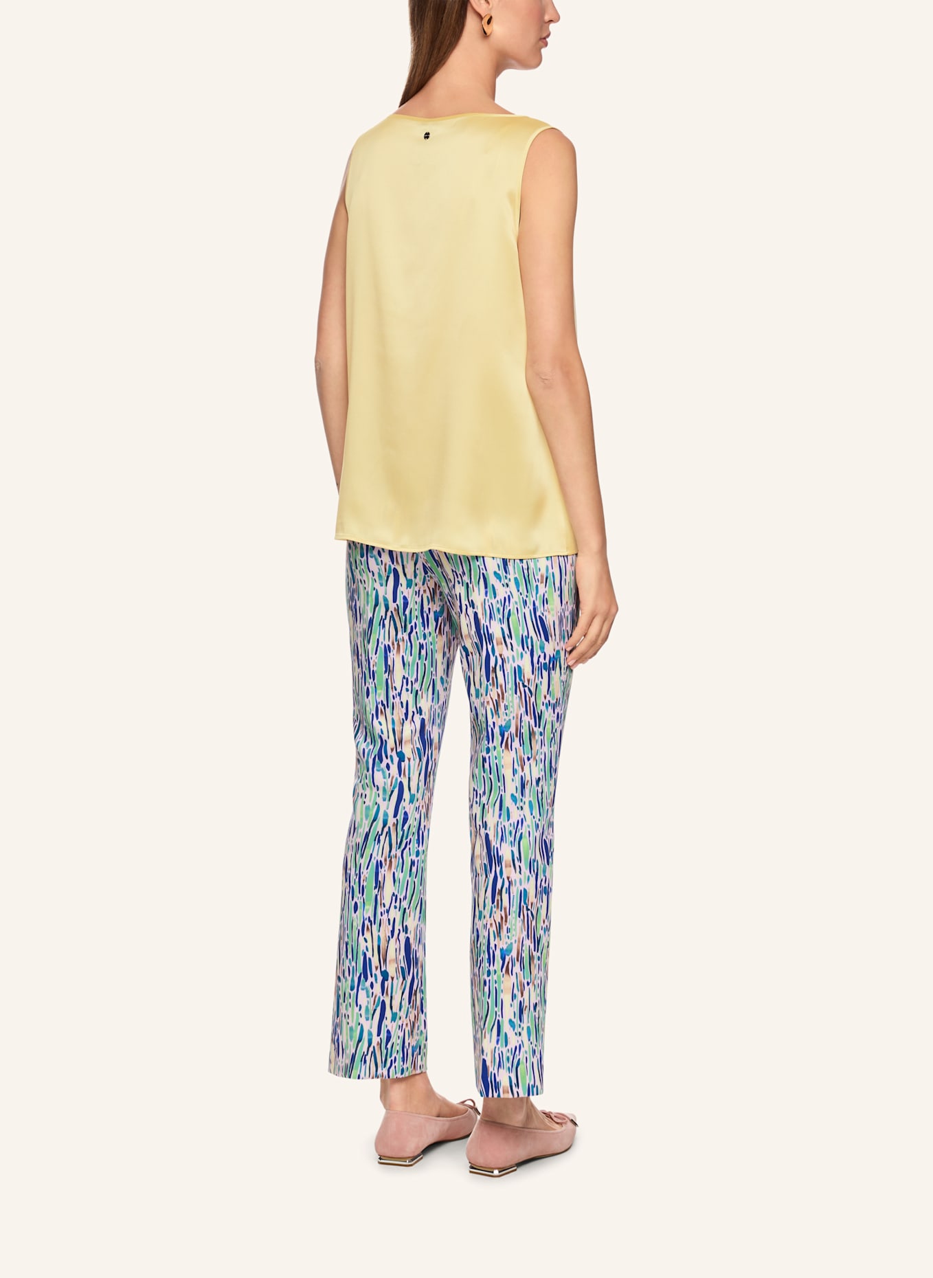 MARC CAIN Seidentop: CREME