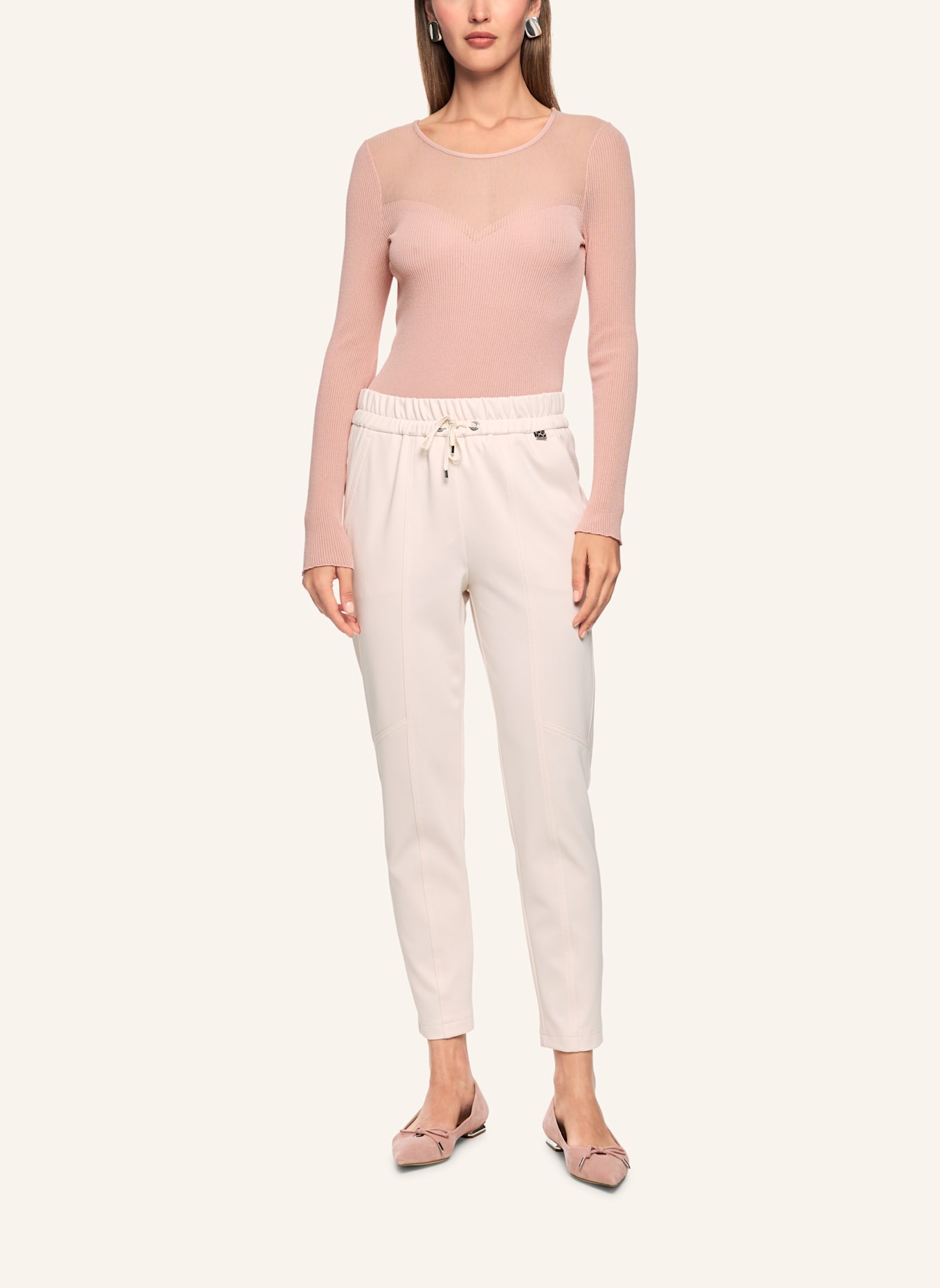 MARC CAIN Hose RHODOS: BEIGE