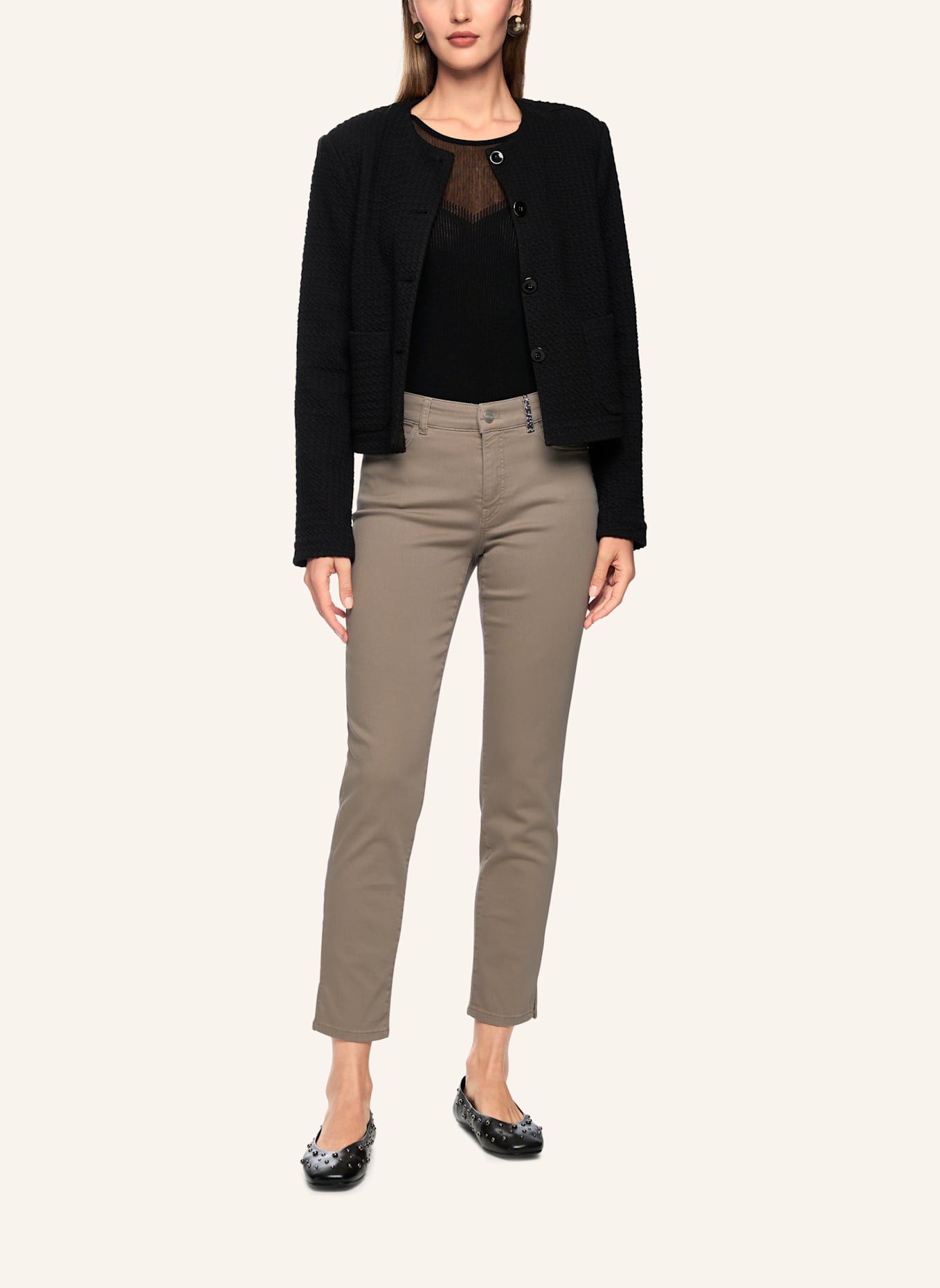 MARC CAIN Jeans SILEA: BEIGE