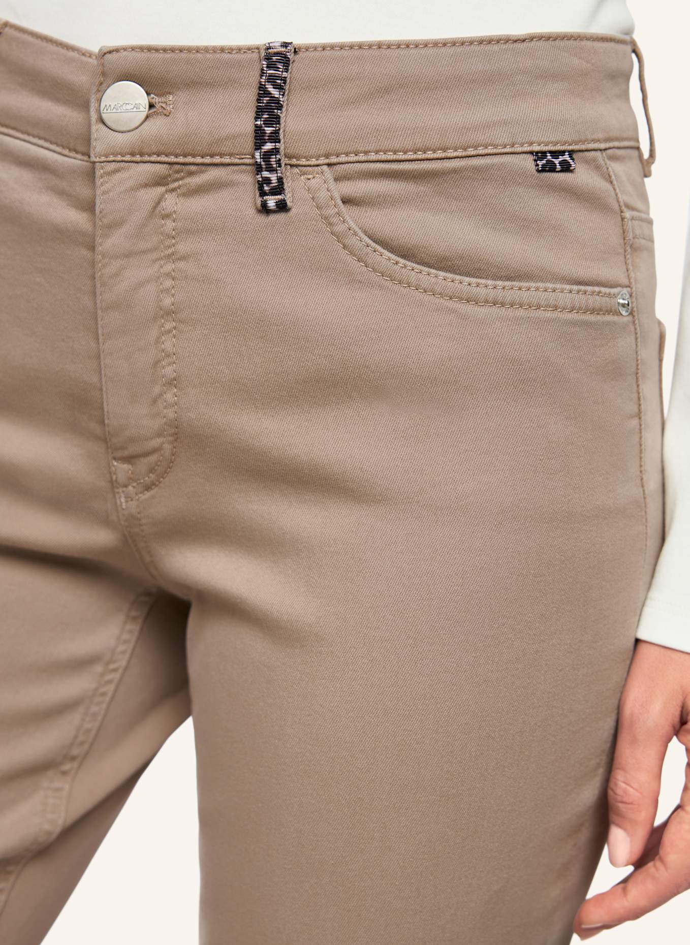 MARC CAIN Jeans FARO: BEIGE