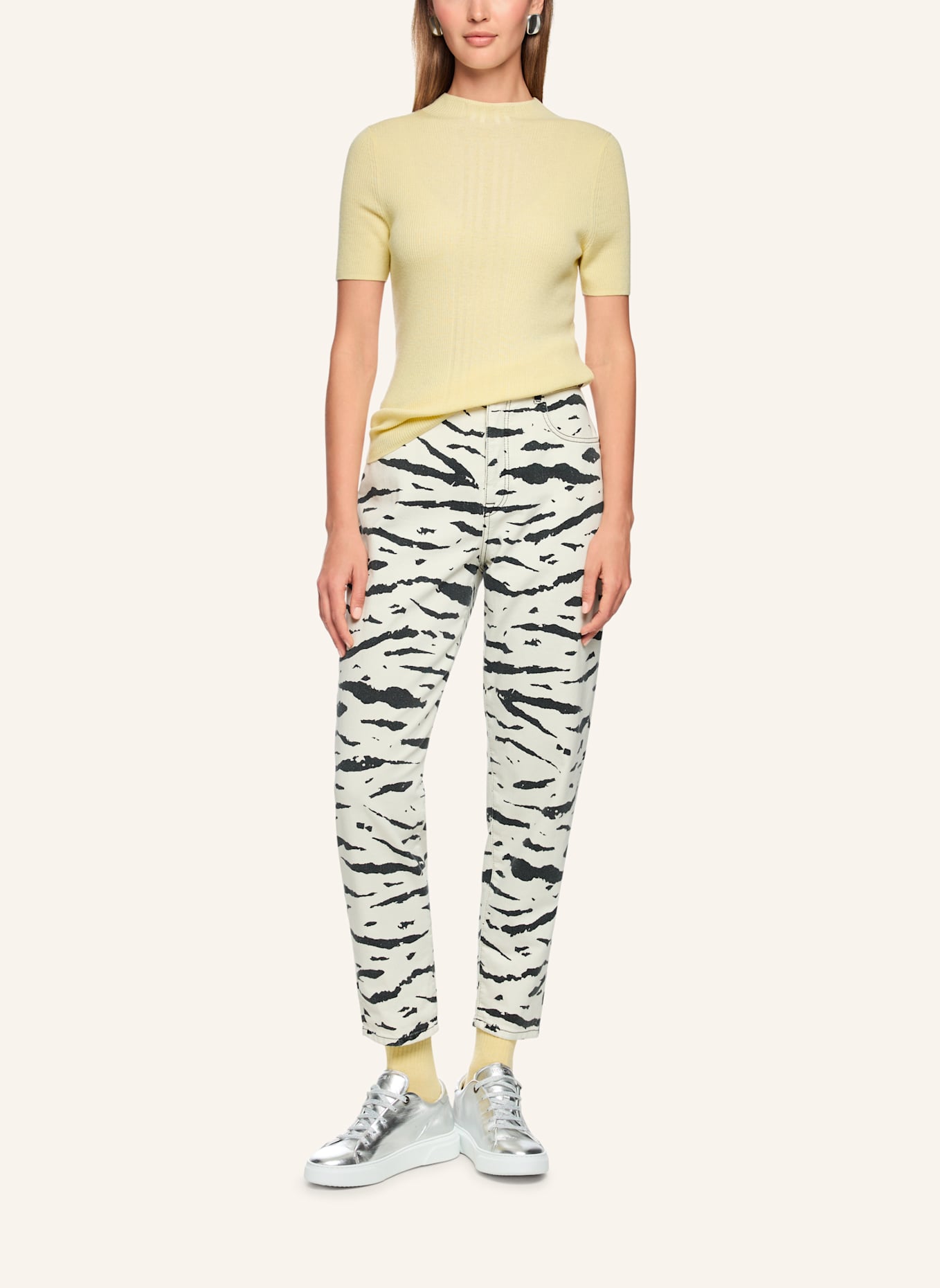 MARC CAIN Pullover: CREME