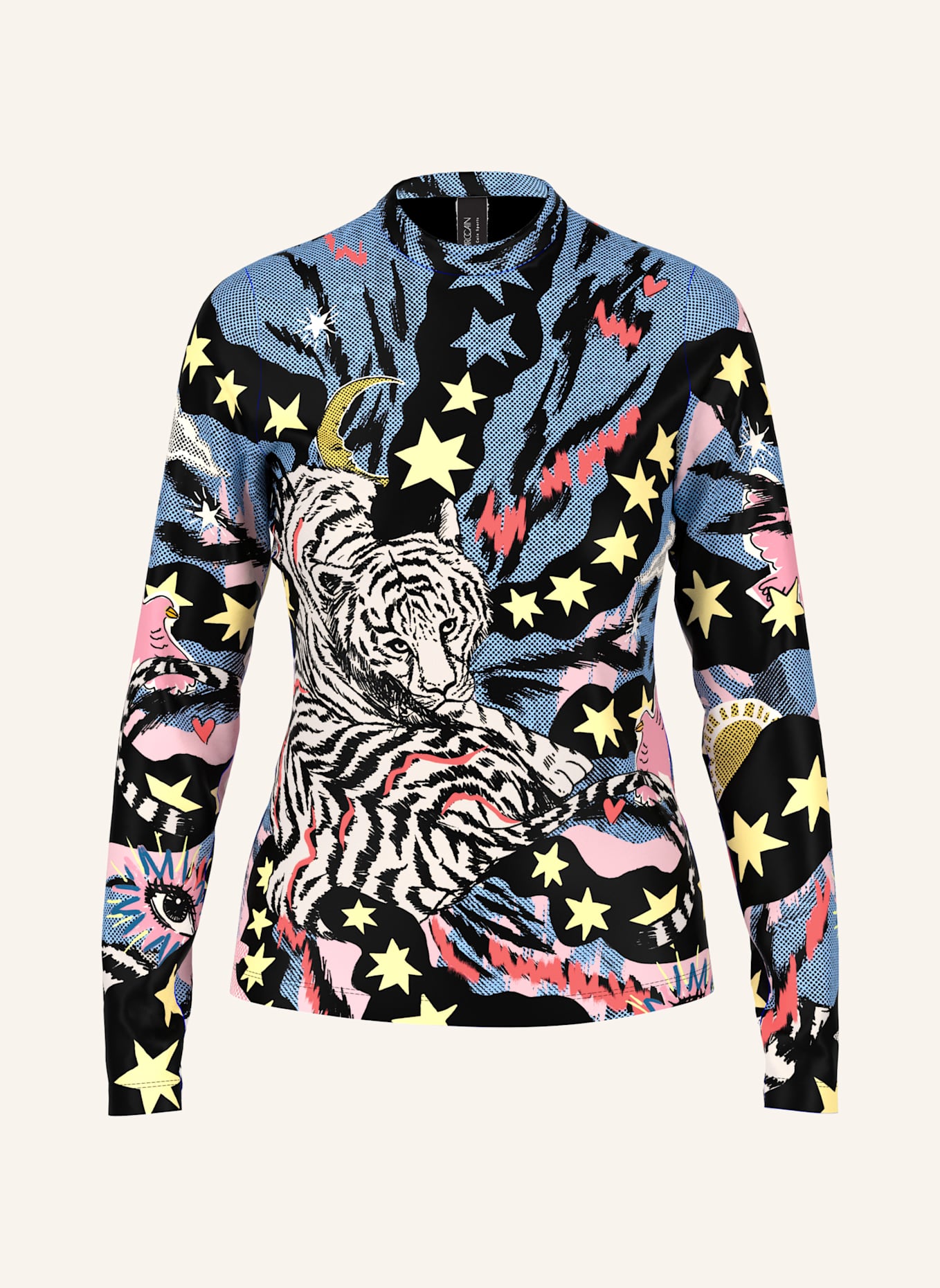 MARC CAIN T-Shirt: SCHWARZ