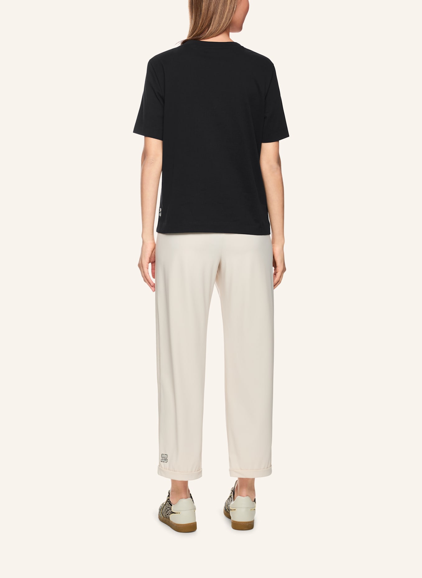 MARC CAIN T-Shirt: SCHWARZ