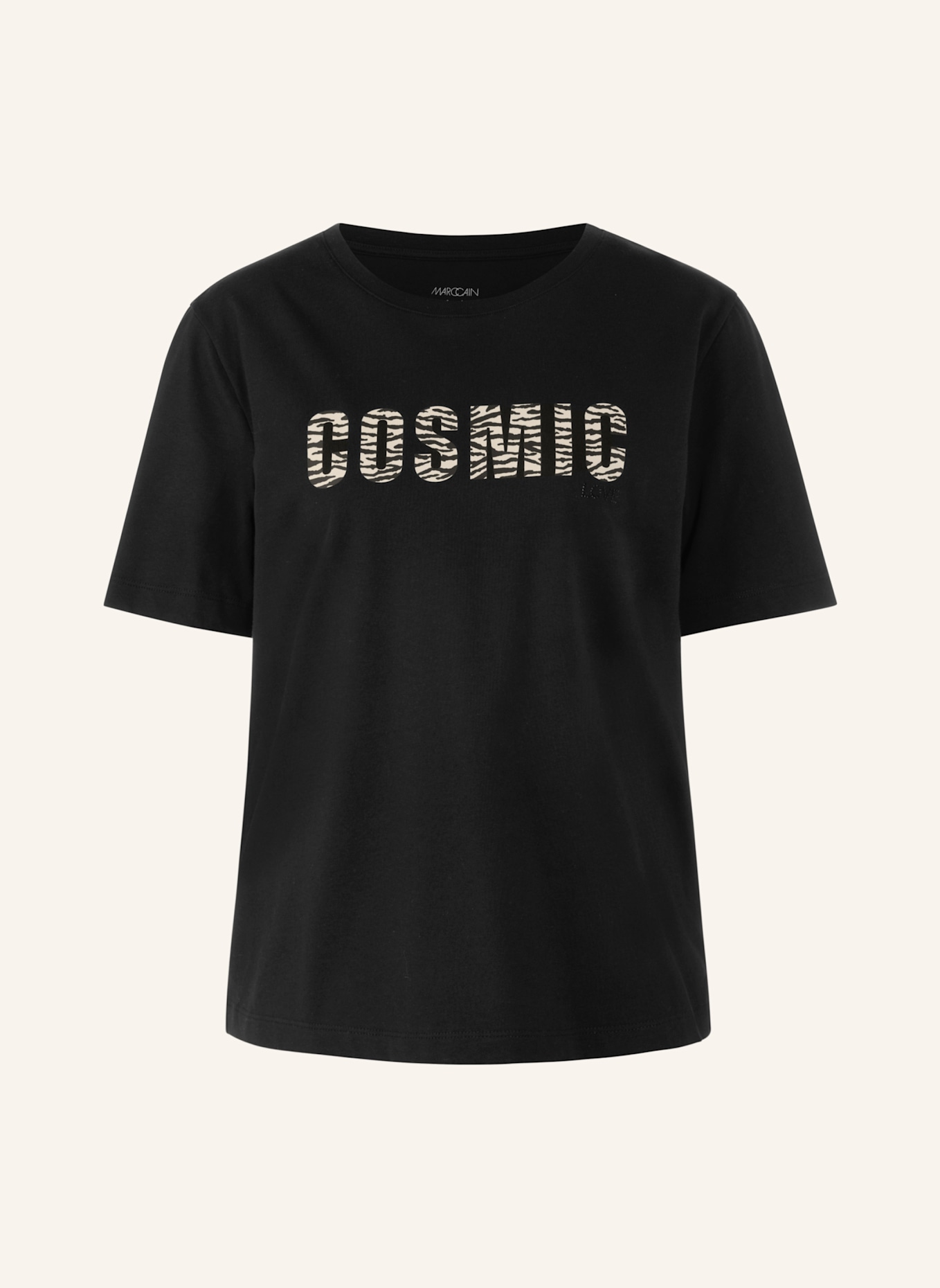 MARC CAIN T-Shirt: SCHWARZ