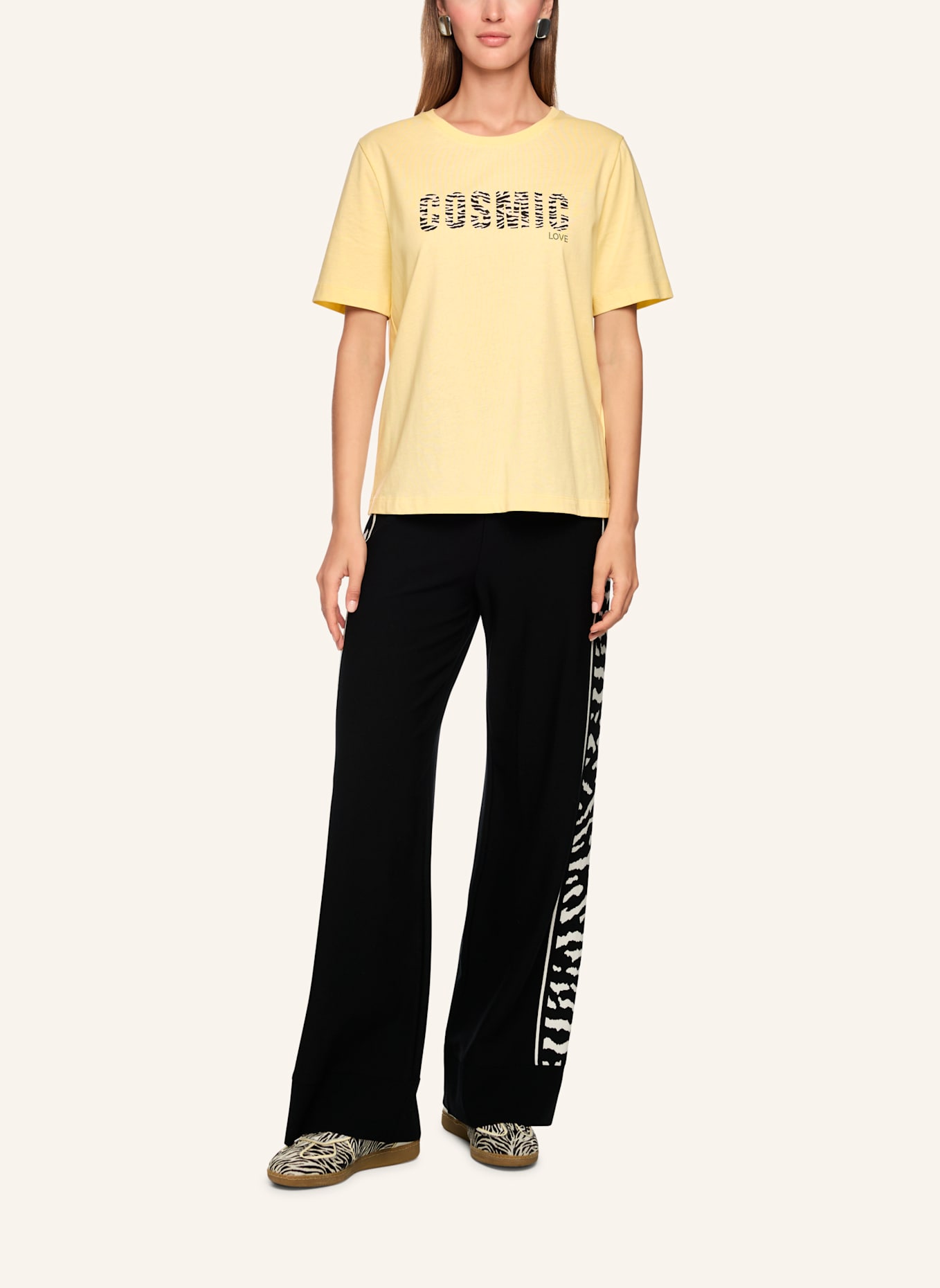 MARC CAIN T-Shirt: CREME