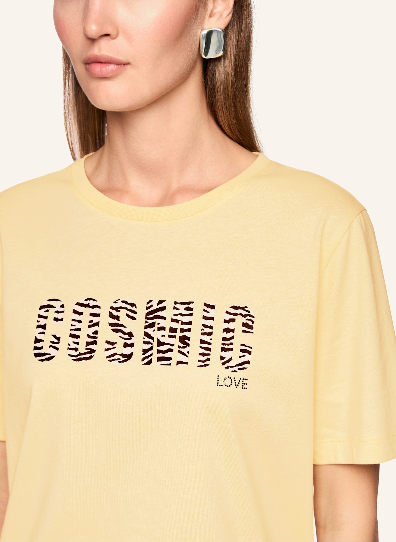MARC CAIN T-Shirt: CREME