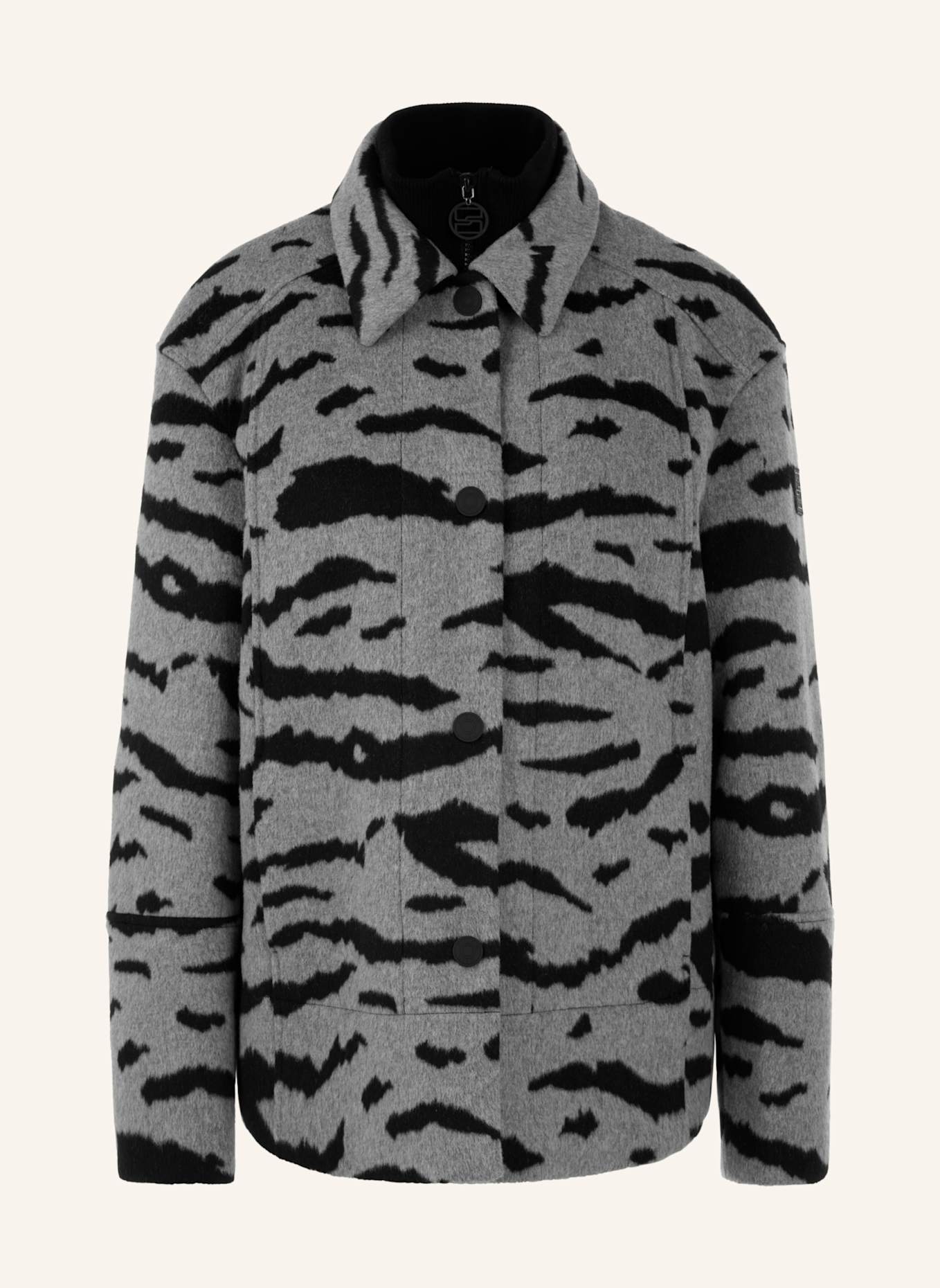 MARC CAIN Outdoor-Jacke: SCHWARZ