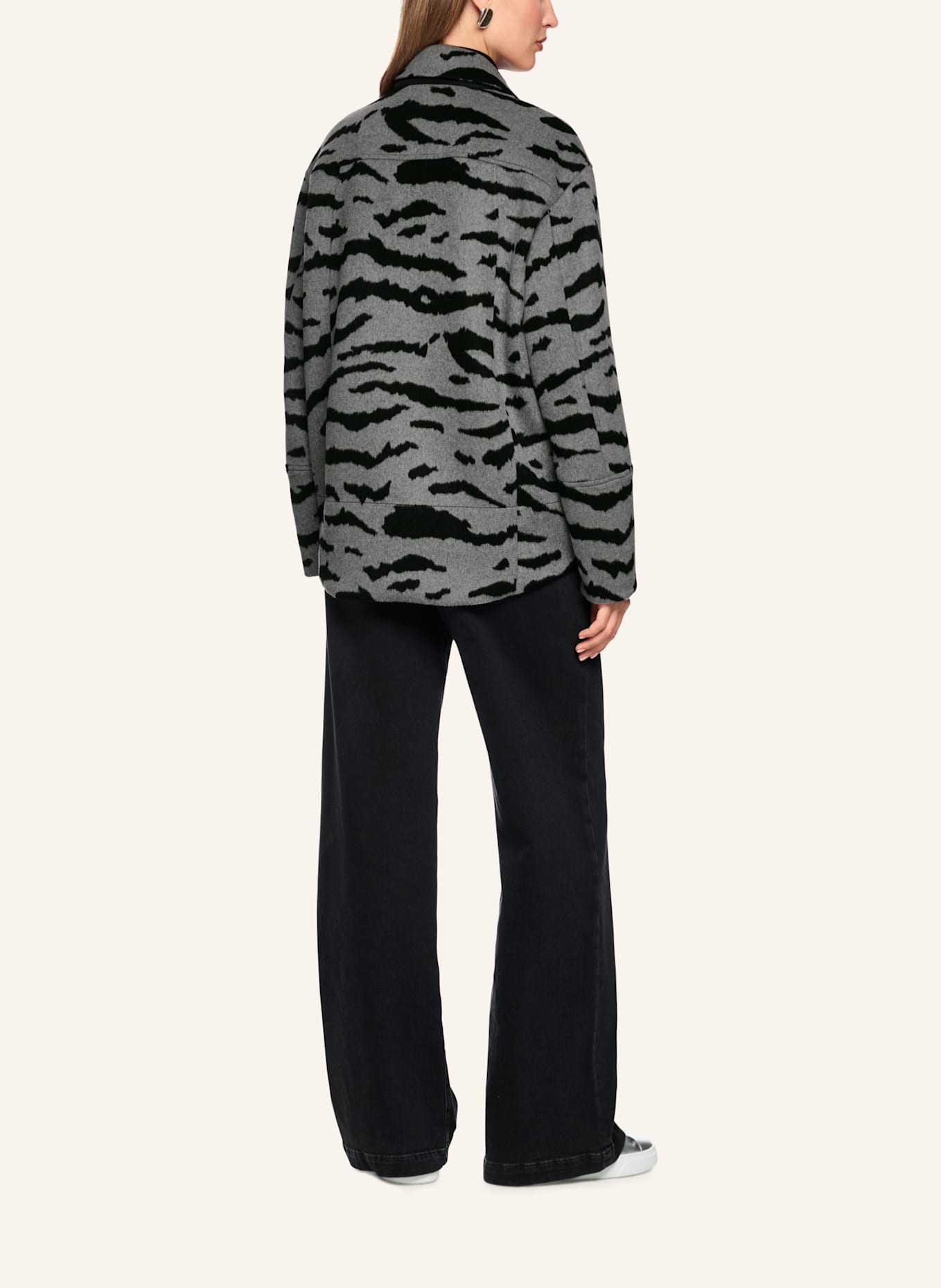 MARC CAIN Outdoor-Jacke: SCHWARZ