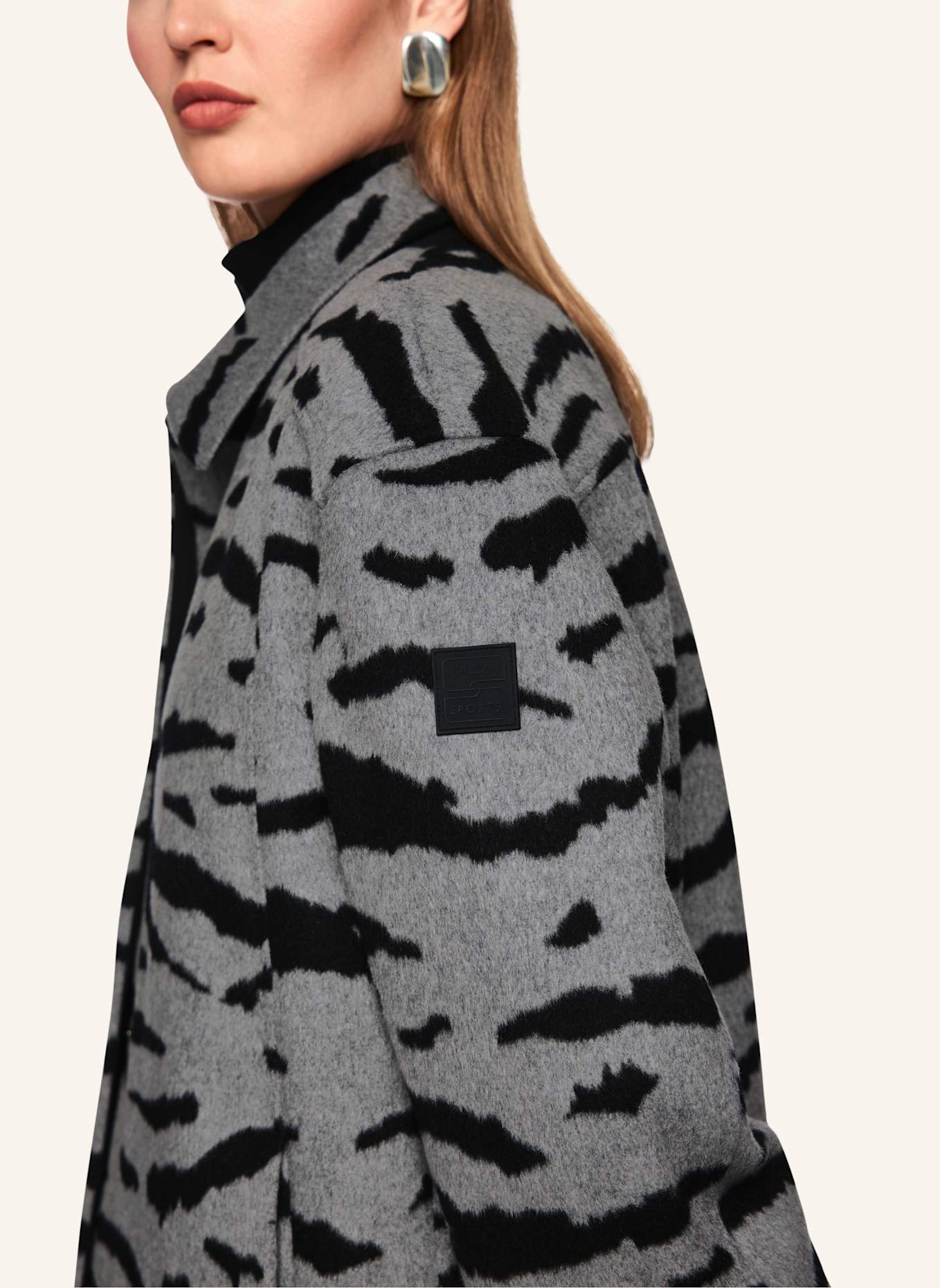 MARC CAIN Outdoor-Jacke: SCHWARZ