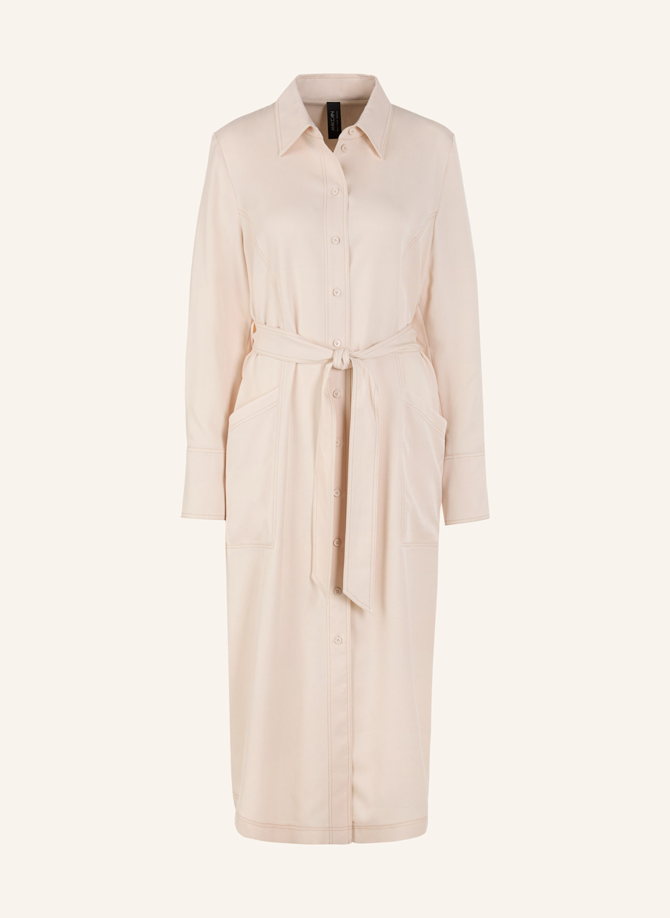 MARC CAIN Kleid: BEIGE
