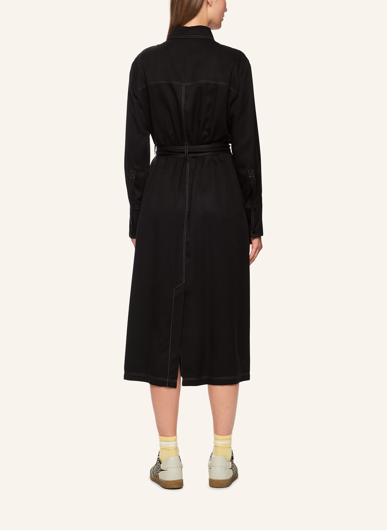 MARC CAIN Kleid: SCHWARZ