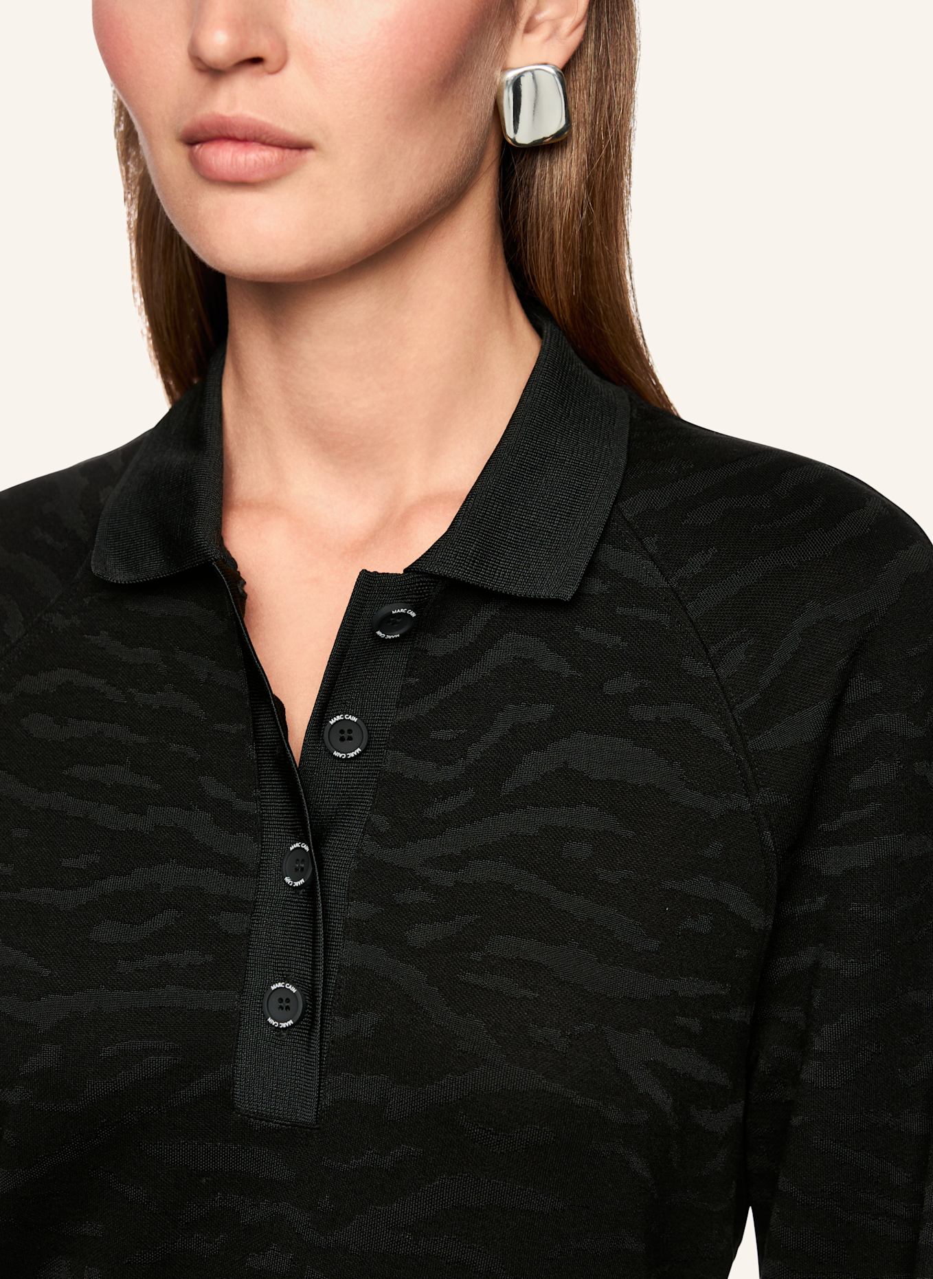 MARC CAIN Kleid: SCHWARZ