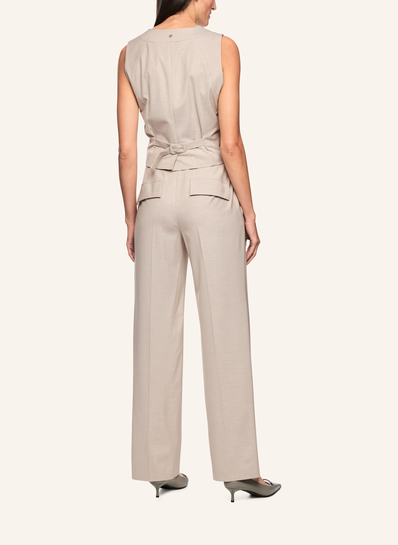 MARC CAIN Marlenehose WUKARI: CREME