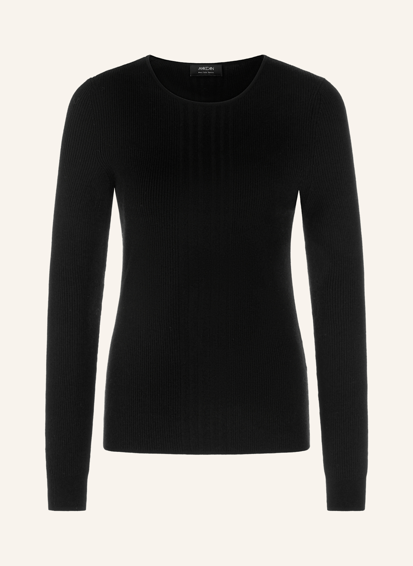 MARC CAIN Pullover: SCHWARZ