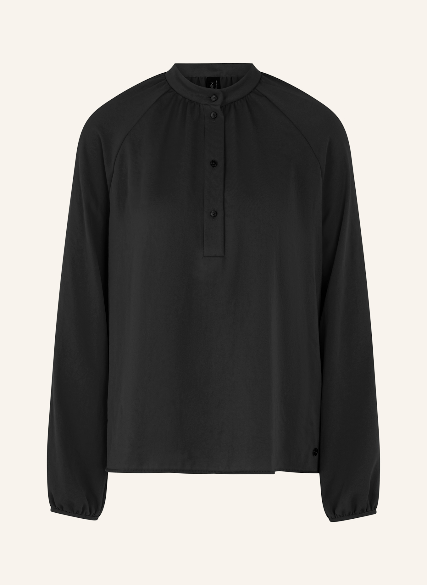 MARC CAIN Blusenshirt: SCHWARZ