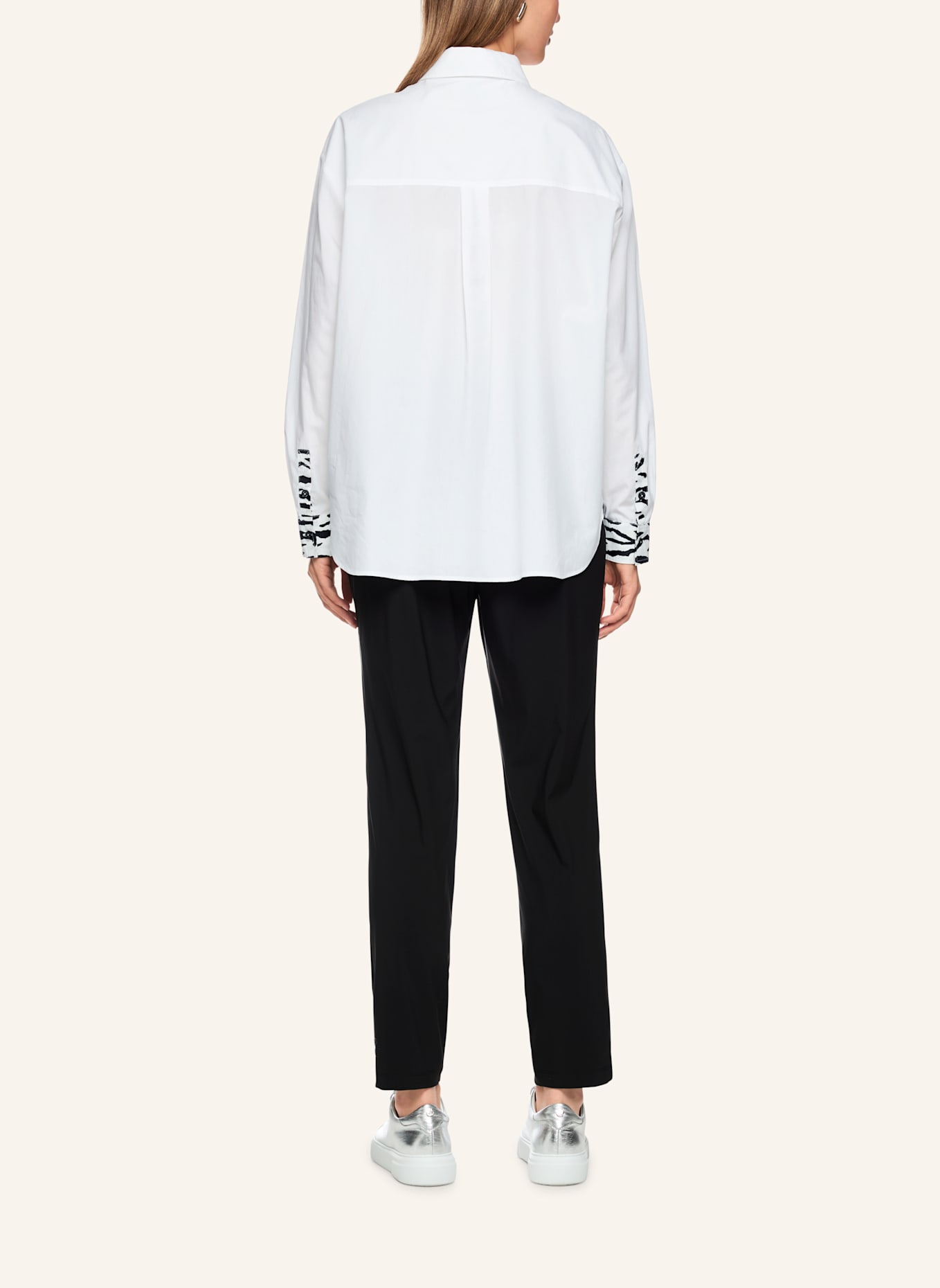 MARC CAIN Bluse: WEISS