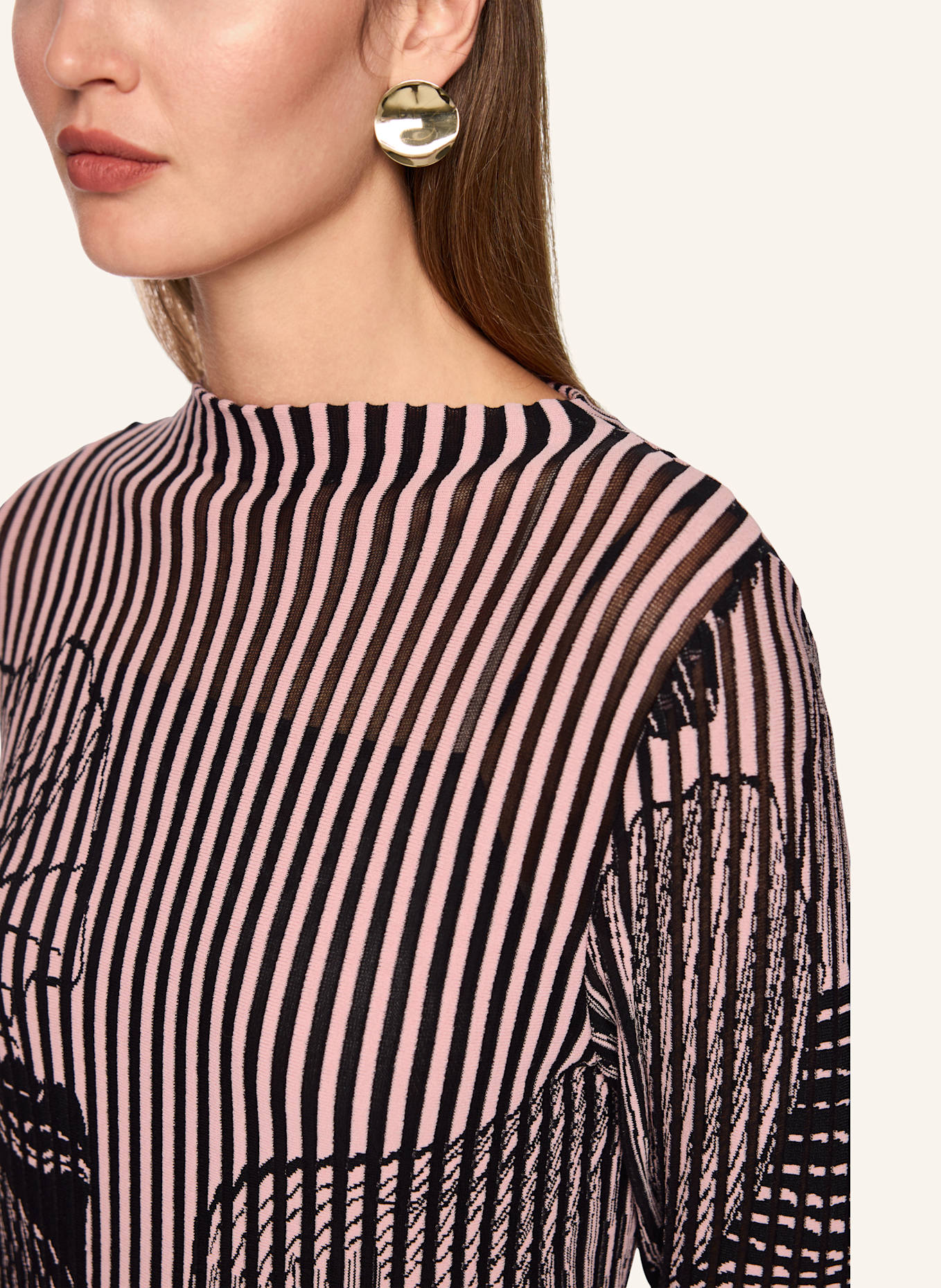 MARC CAIN Kleid: BEIGE