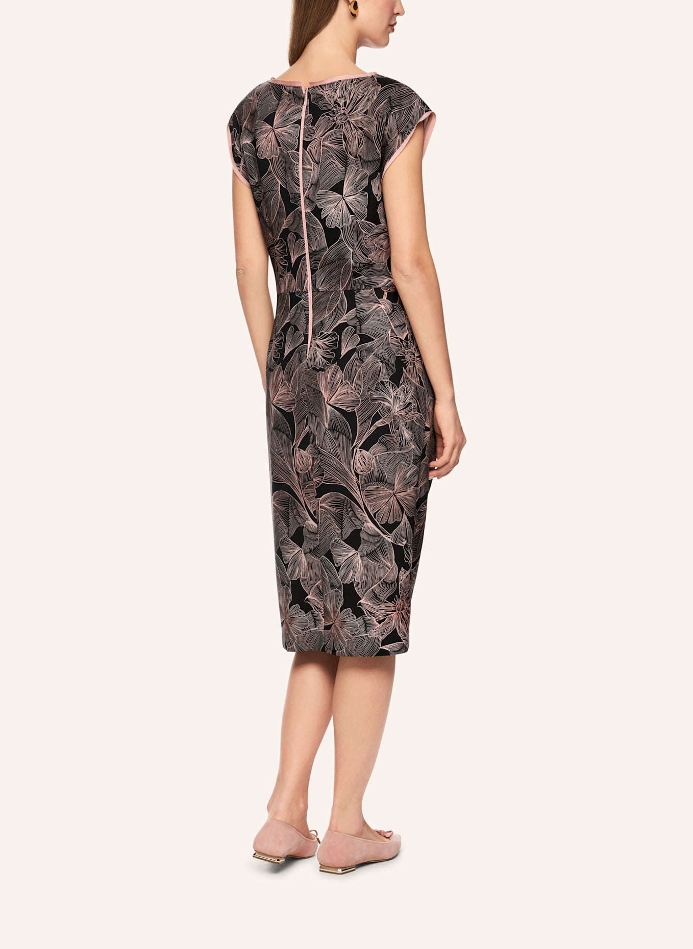 MARC CAIN Kleid: SCHWARZ