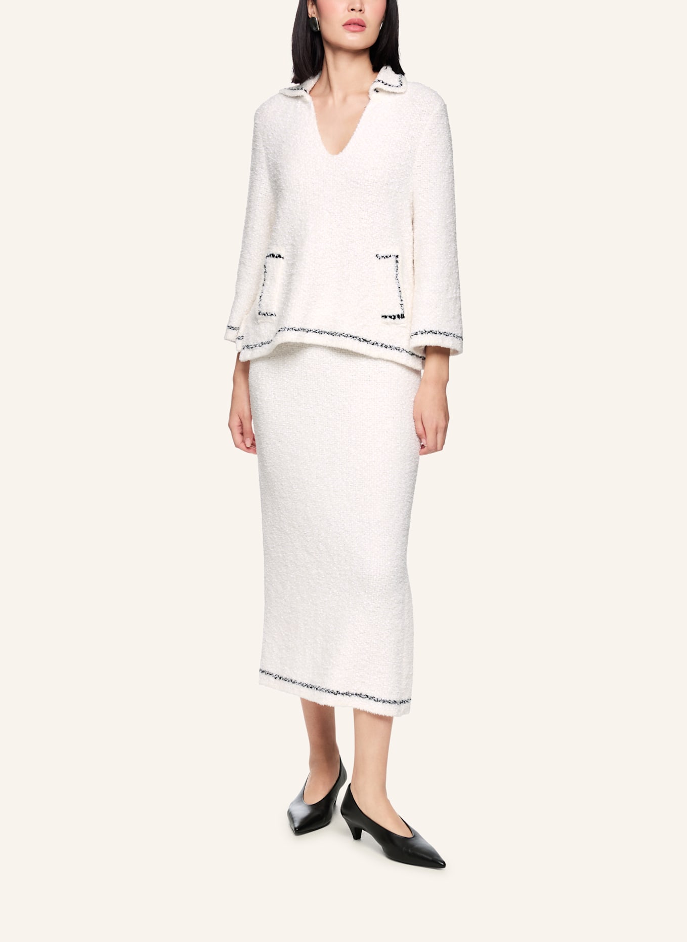 MARC CAIN Rock: WEISS/ CREME