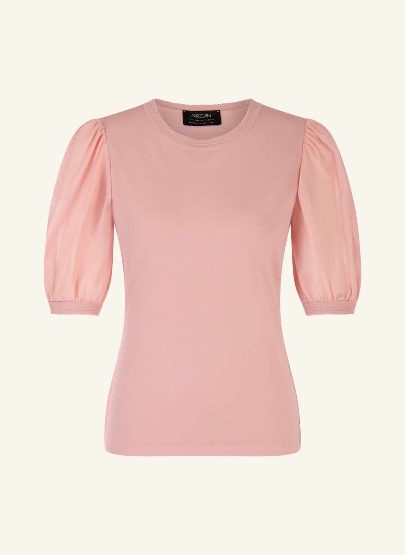 MARC CAIN Pullover: BEIGE