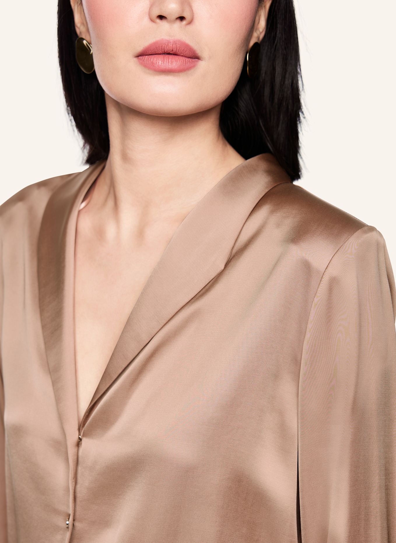 MARC CAIN Bluse: TAUPE