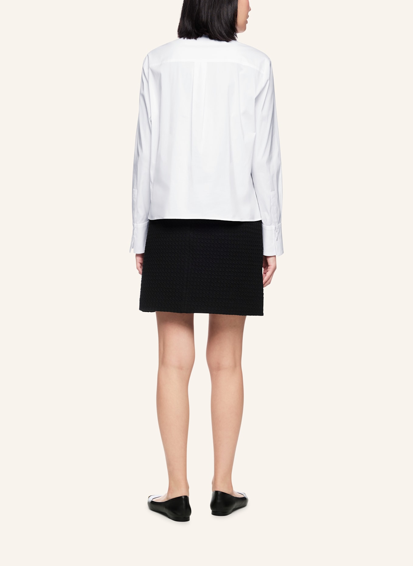 MARC CAIN Bluse: WEISS