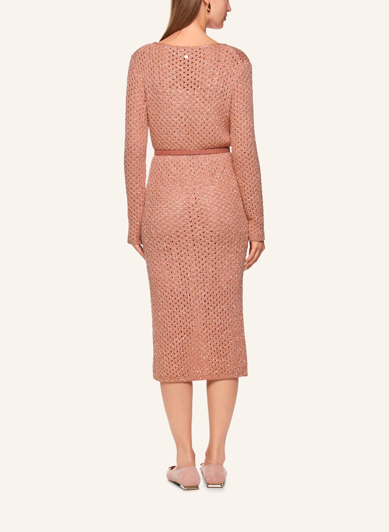 MARC CAIN Kleid: BEIGE
