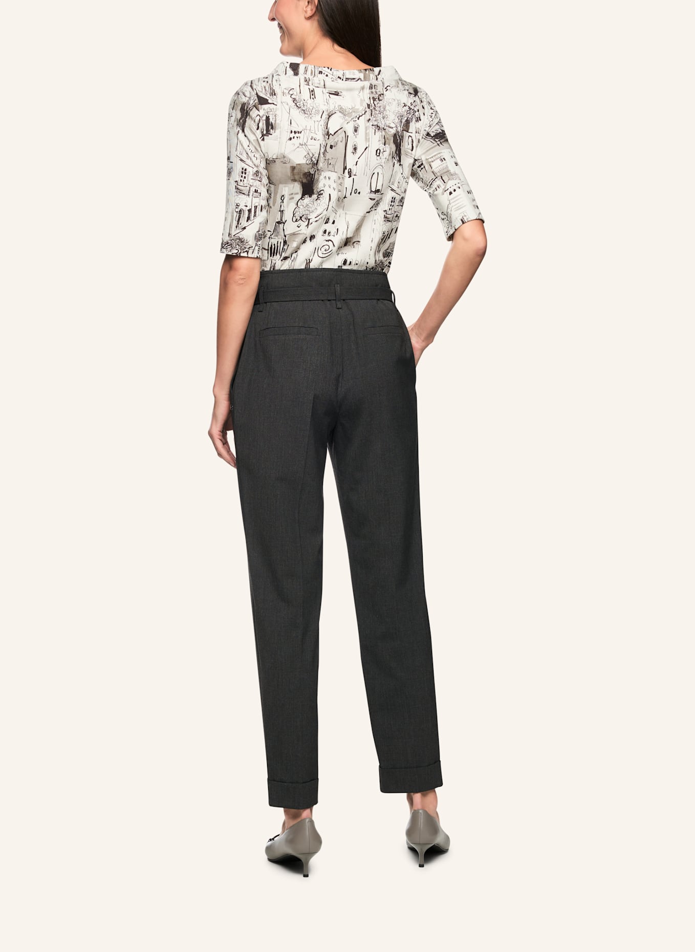 MARC CAIN Hose FAQUS: GRAU