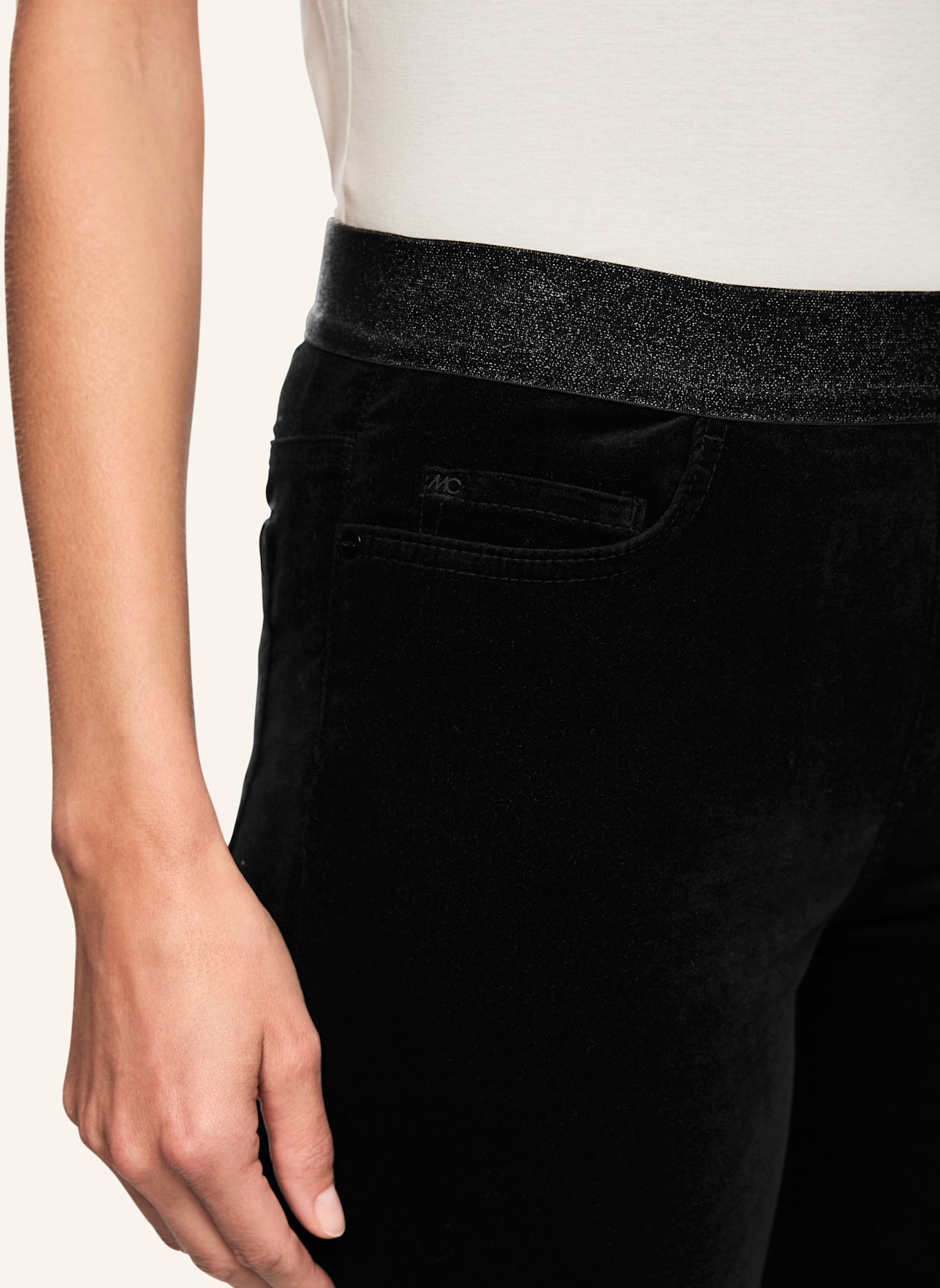 MARC CAIN Samthose SIENA: SCHWARZ