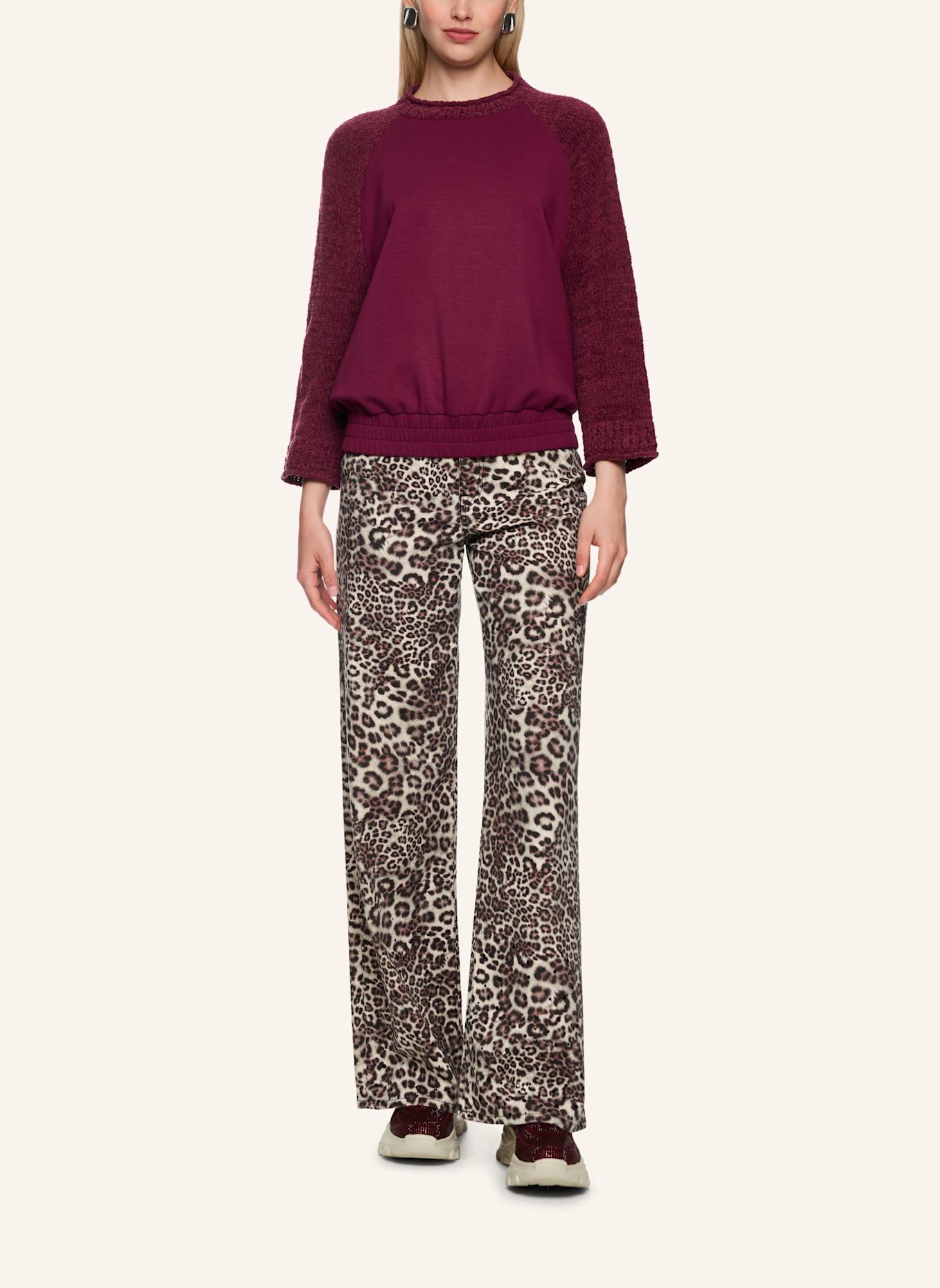 MARC CAIN Pullover: ROT