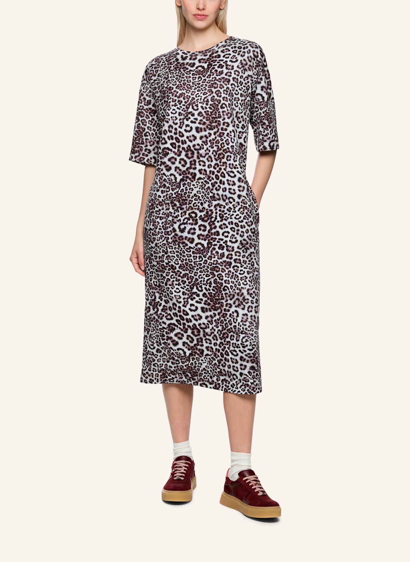 MARC CAIN Kleid: ROT