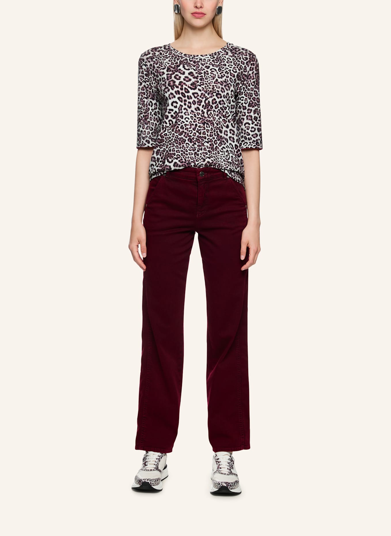 MARC CAIN T-Shirt: ROT