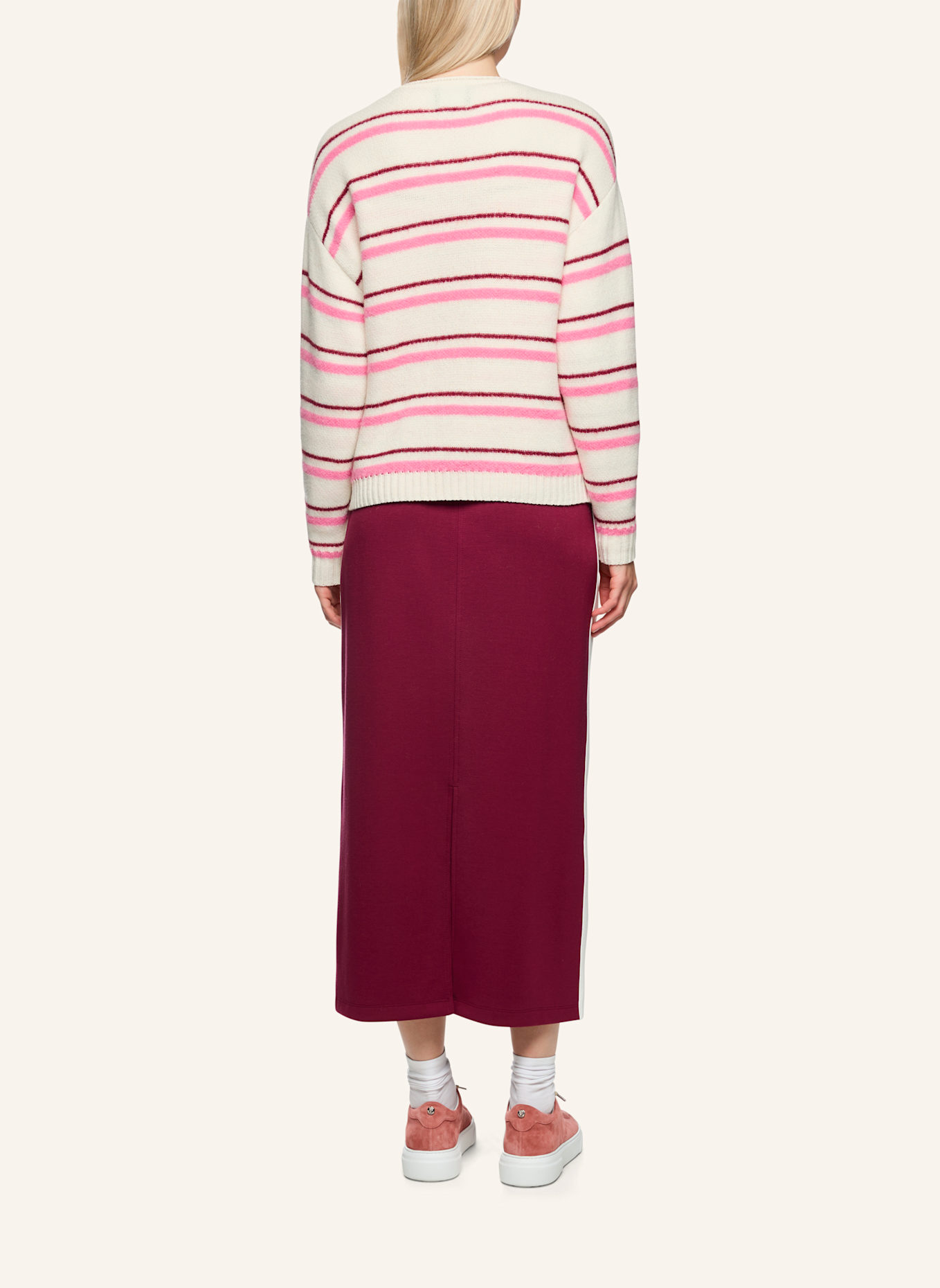 MARC CAIN Cardigan: ROT