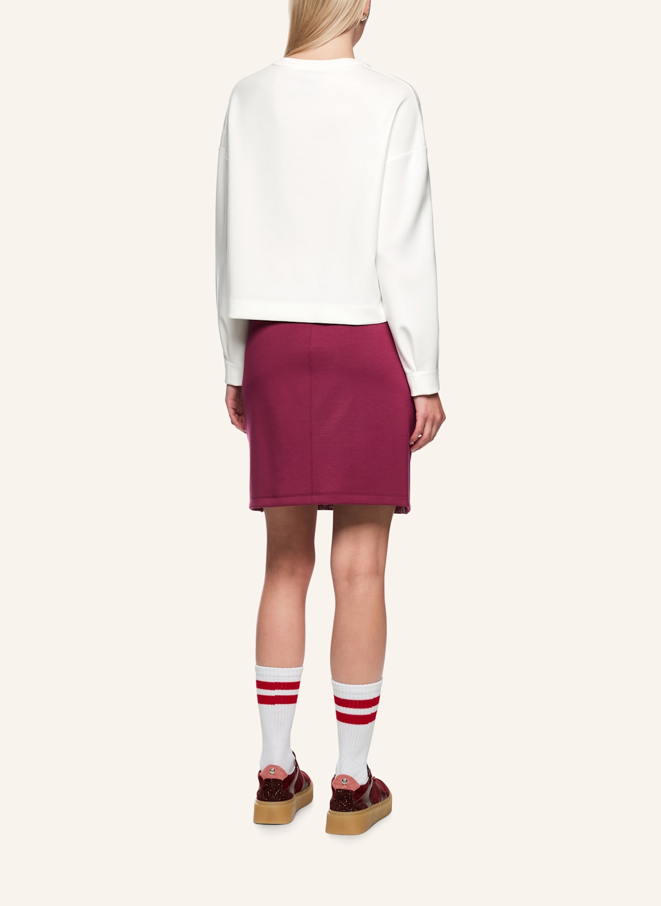 MARC CAIN Pullover: ROT