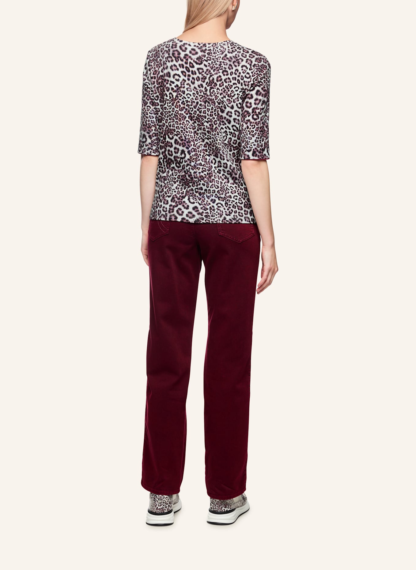 MARC CAIN T-Shirt: ROT