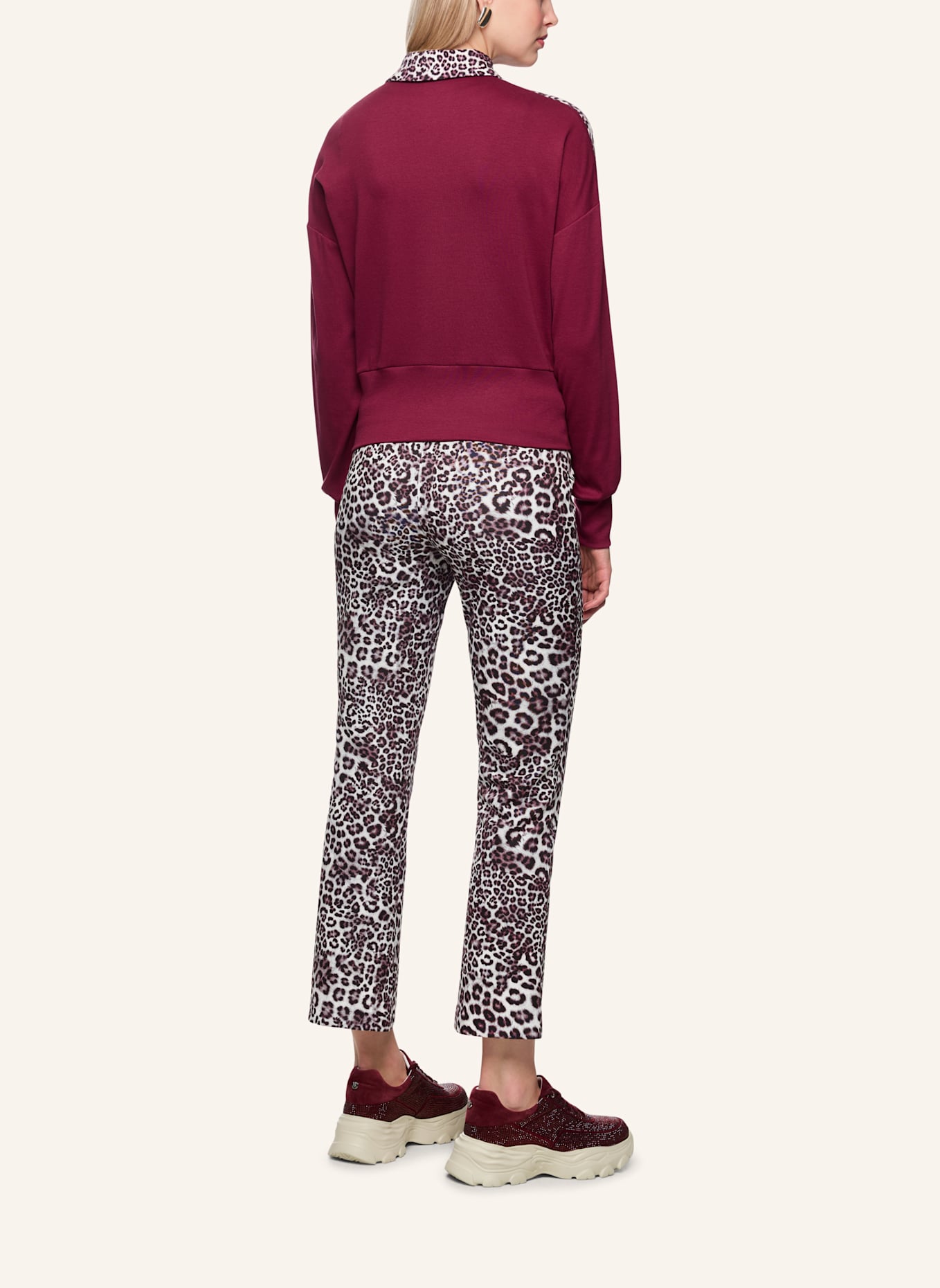 MARC CAIN Sweatjacke: ROT