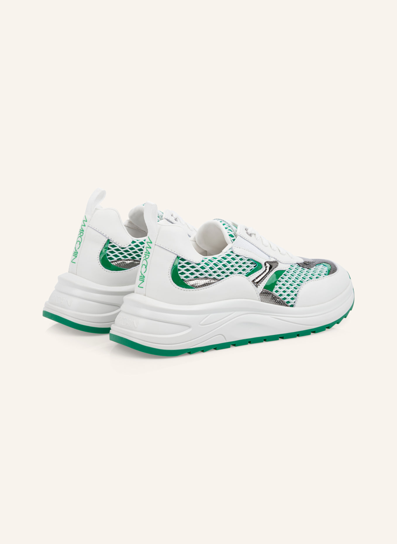 MARC CAIN Sneaker: GRÜN