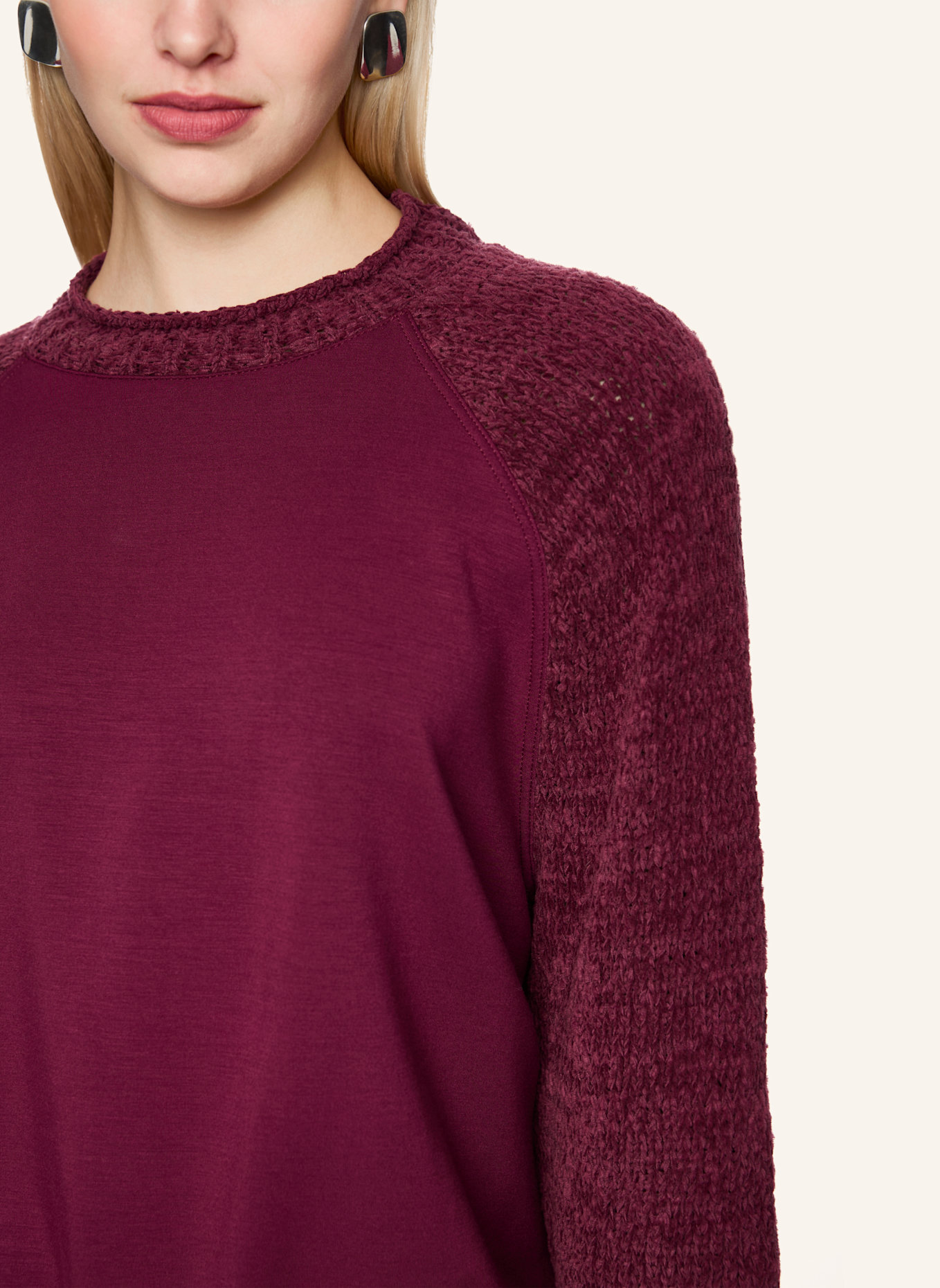 MARC CAIN Pullover: ROT