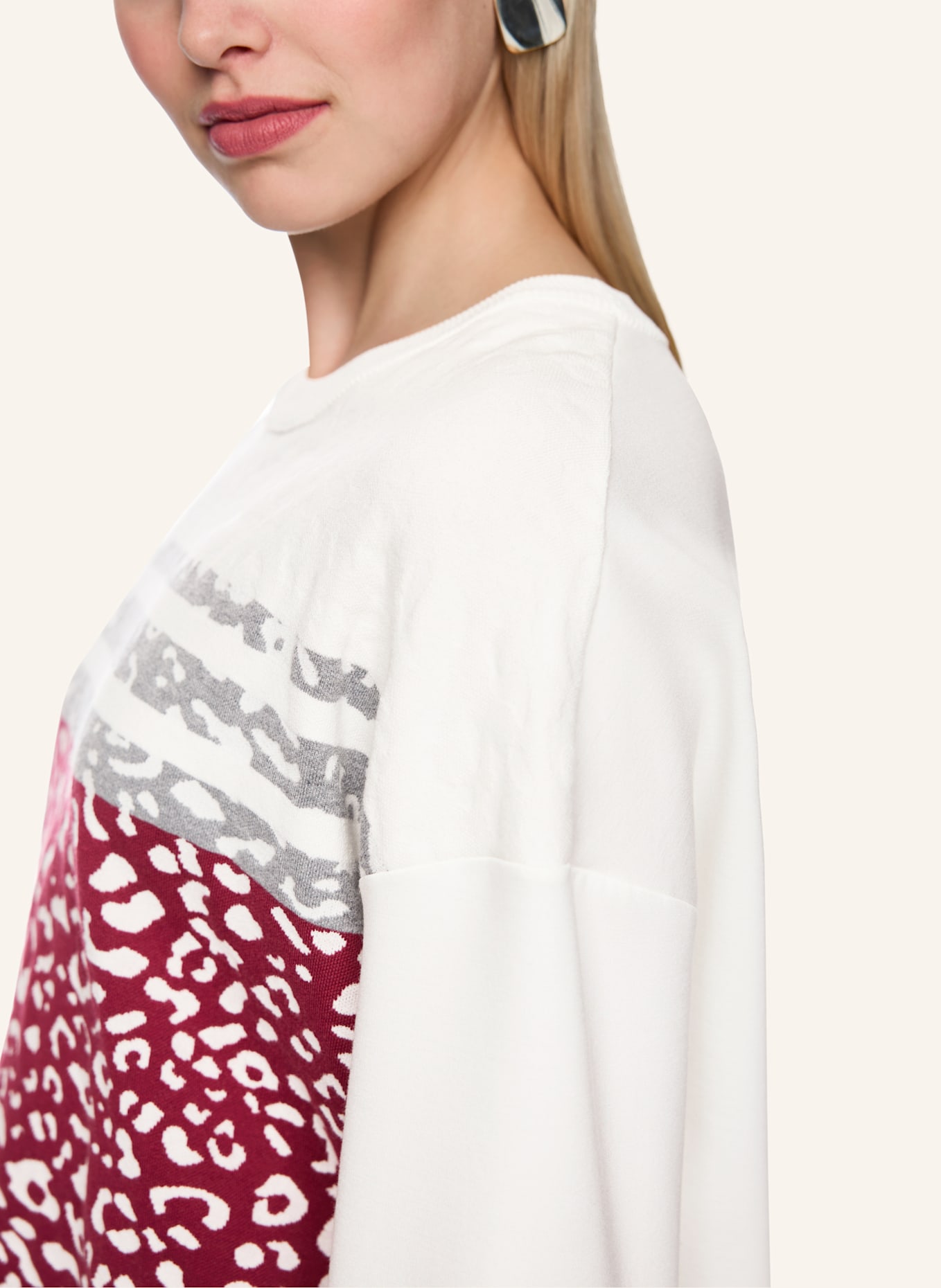 MARC CAIN Pullover: ROT