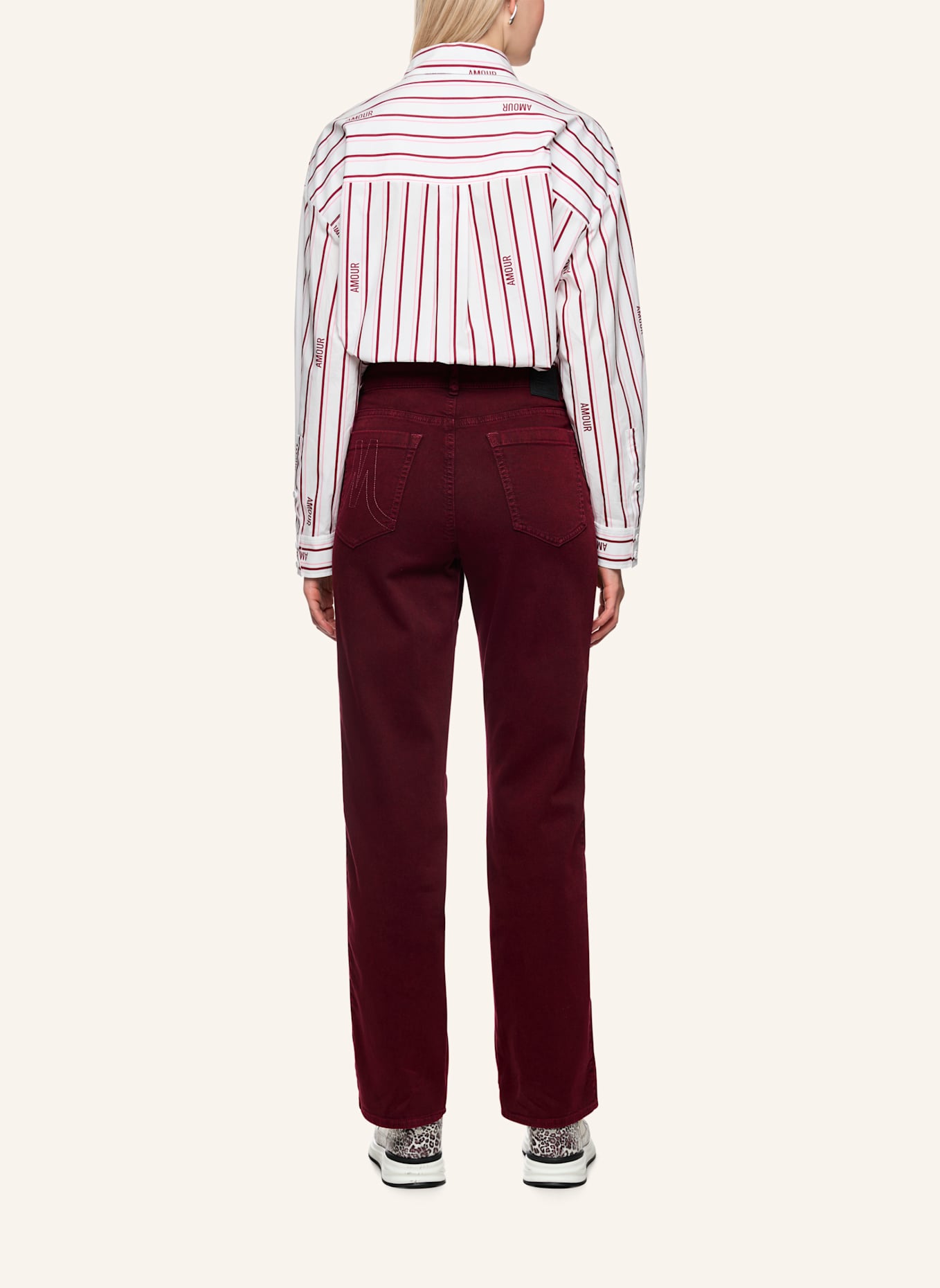 MARC CAIN Jeans FENDOU: ROT