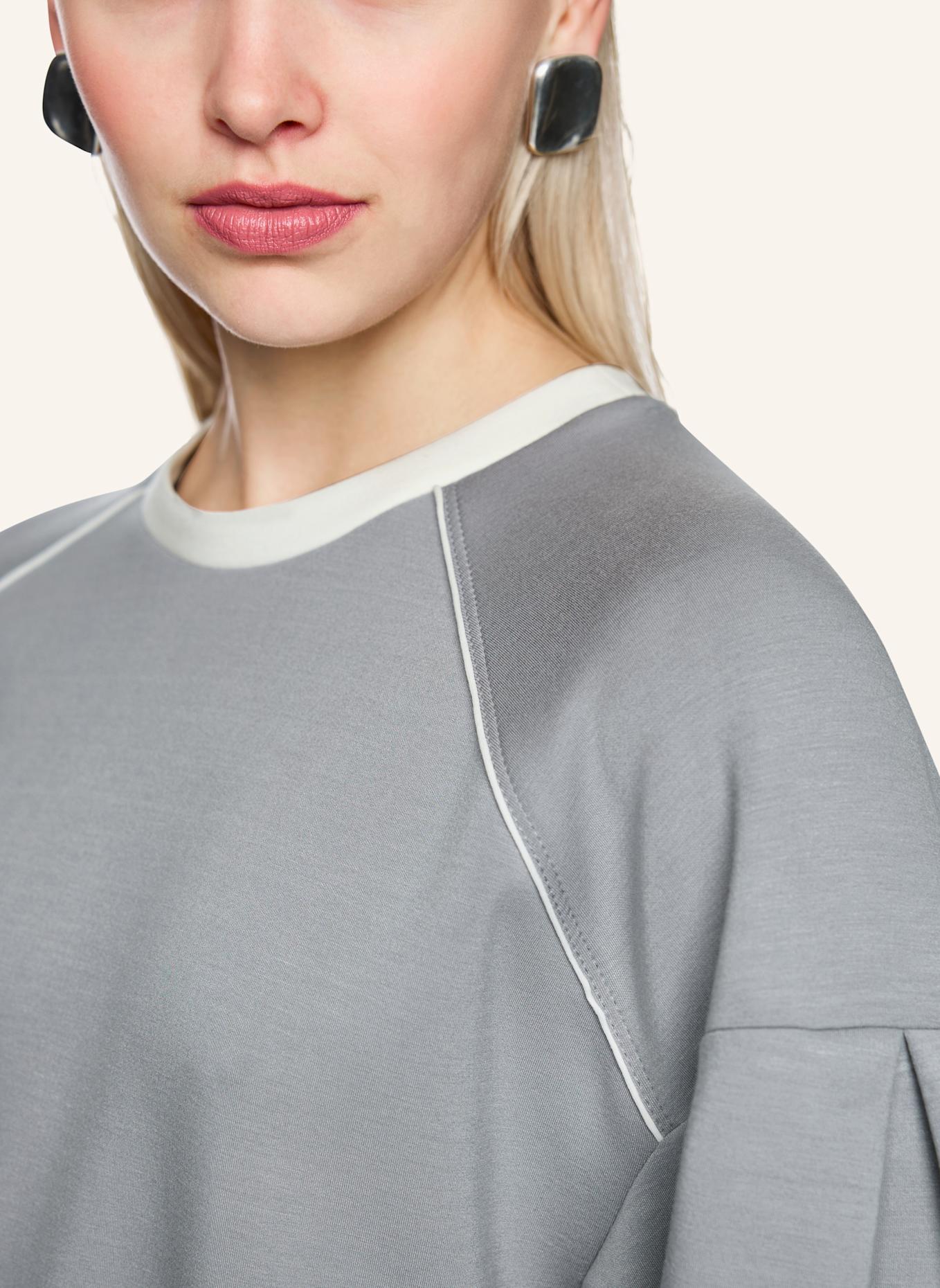 MARC CAIN Sweat-Shirt: GRAU