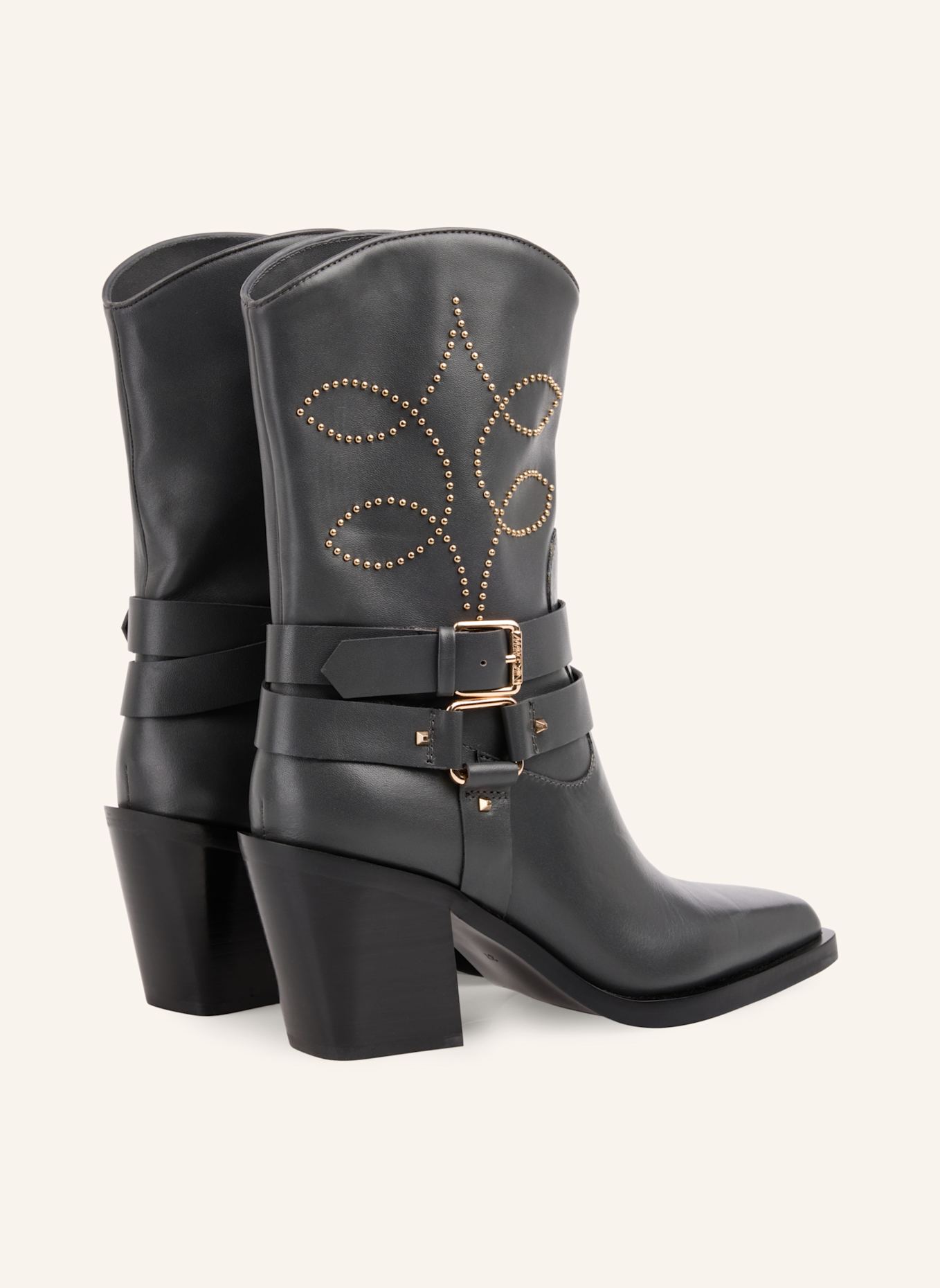 MARC CAIN Stiefelette: BLAU