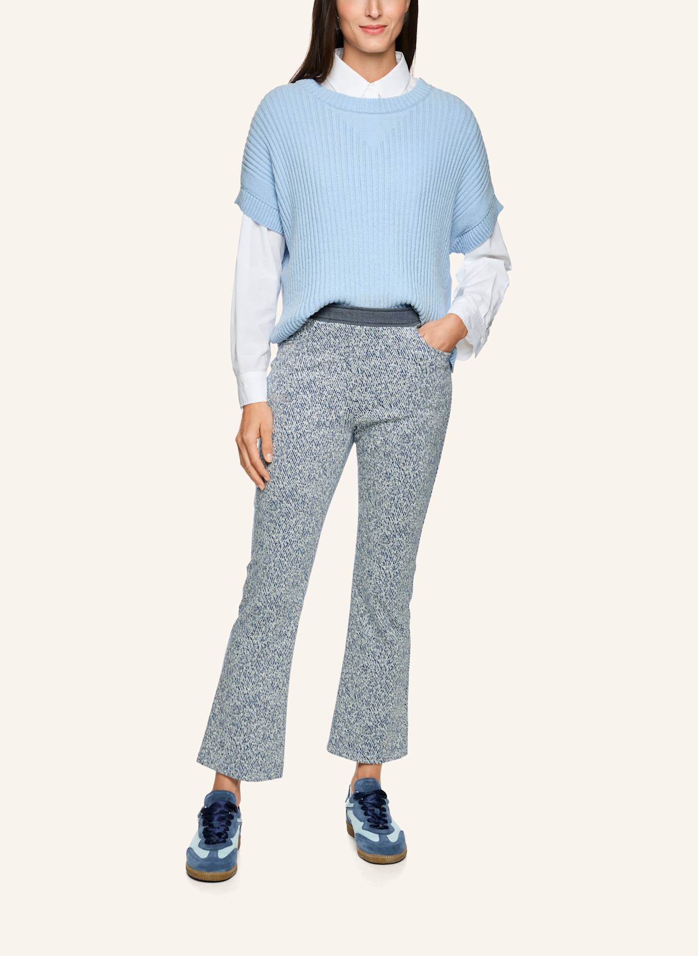 MARC CAIN Hose FREDERICA: DUNKELBLAU