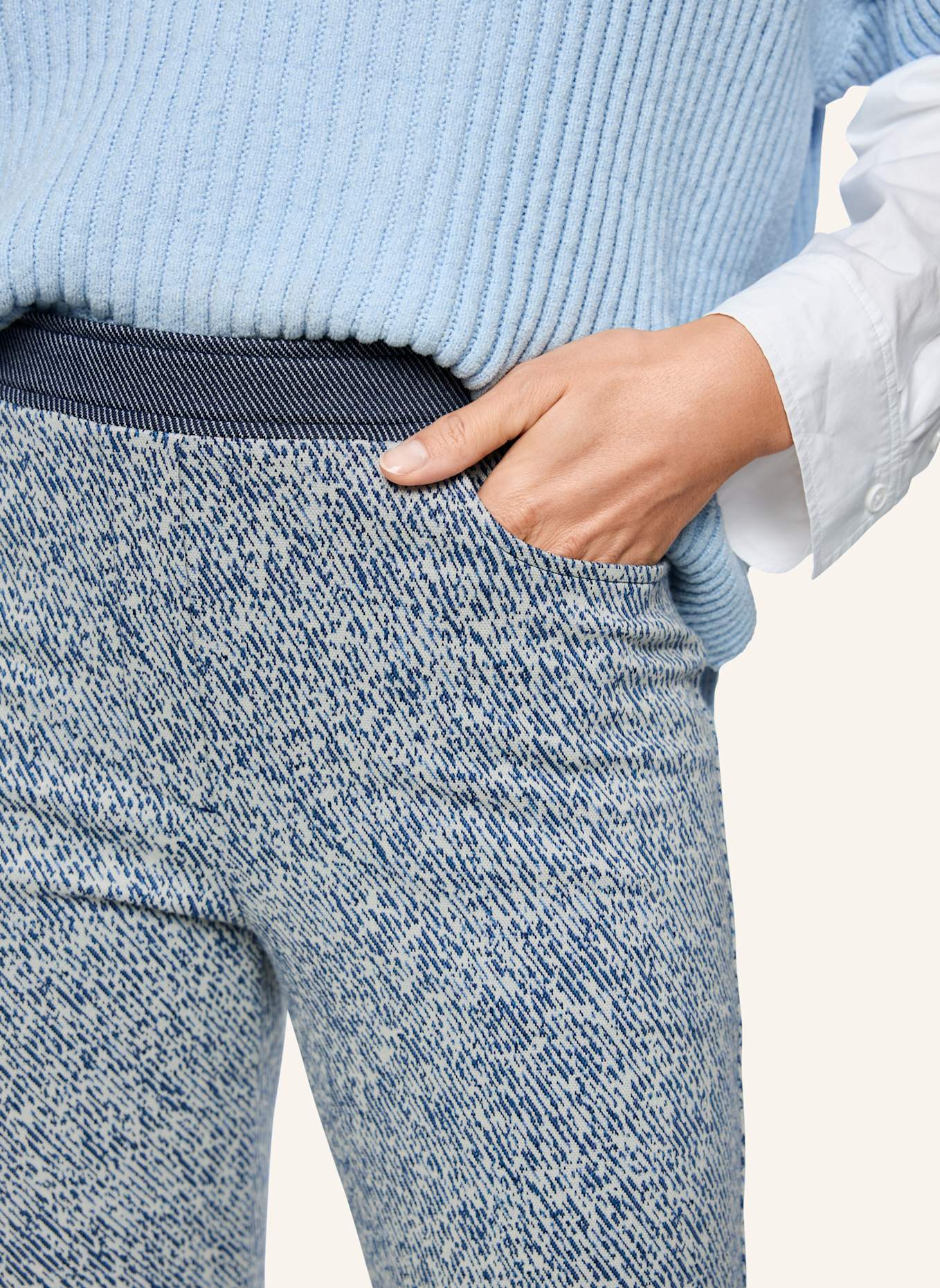 MARC CAIN Hose FREDERICA: DUNKELBLAU